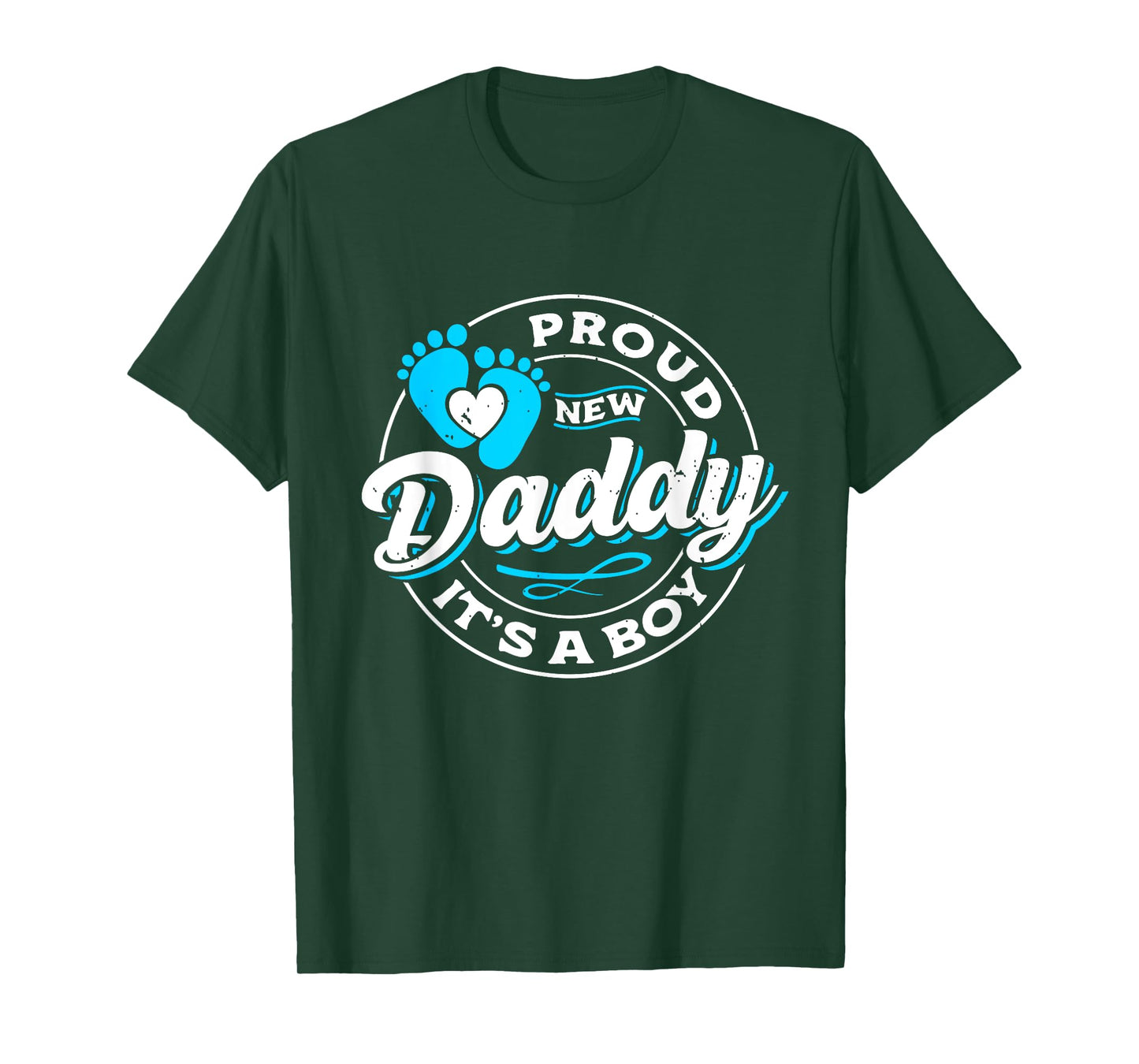 Proud New Daddy It's A Boy Dad To Be First Time Father T-Shirt