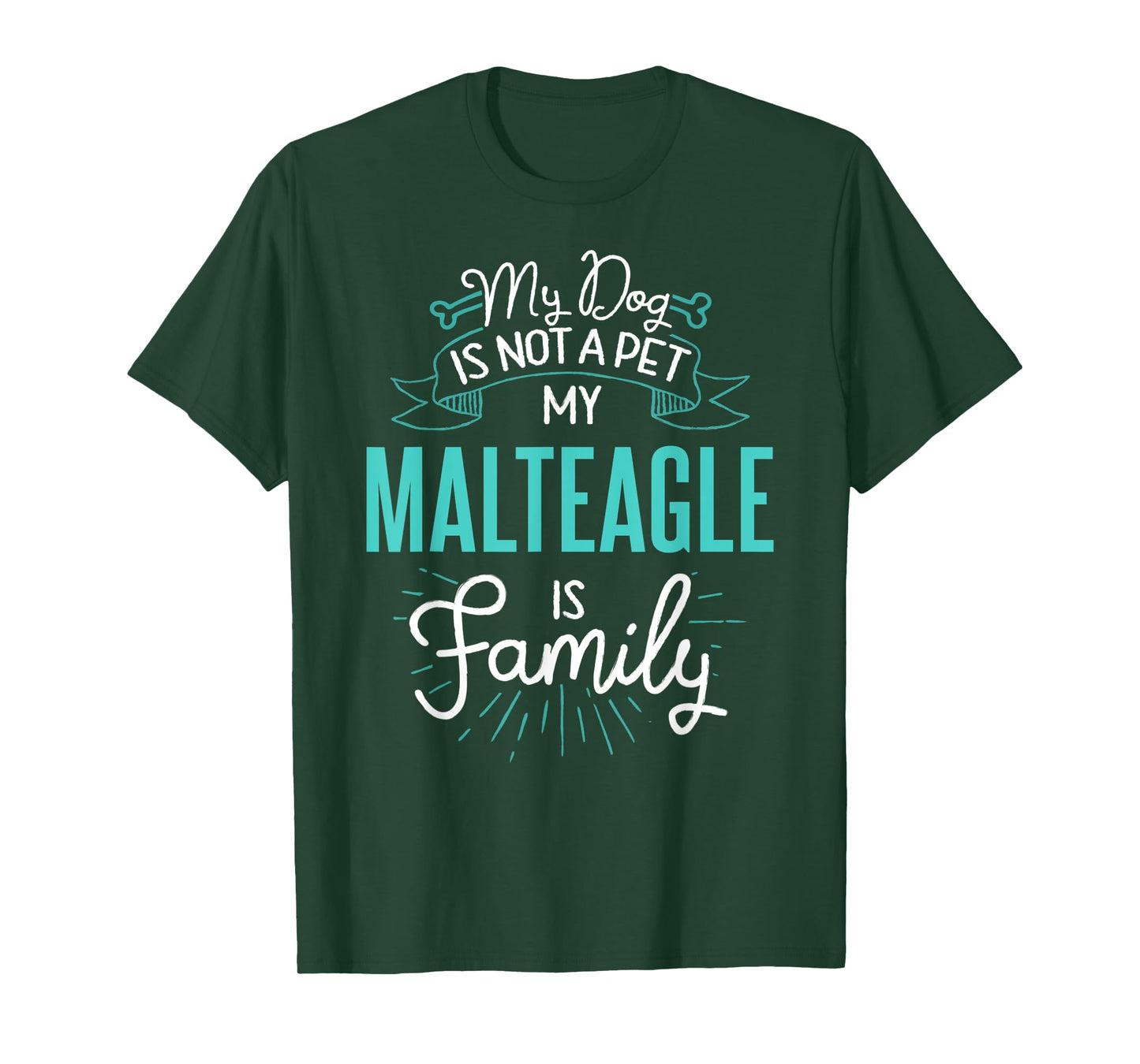 Cute Malteagle Shirt Family Dog Gift for Women Men T-Shirt