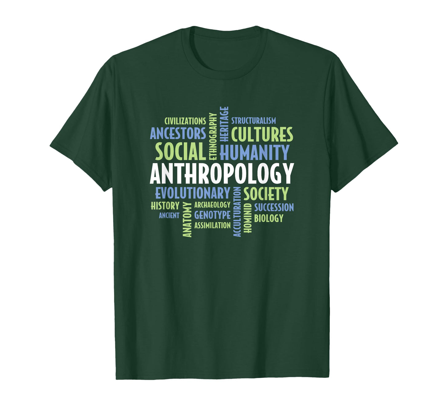 Anthropology Day Appreciation Terms for Anthropologists T-Shirt