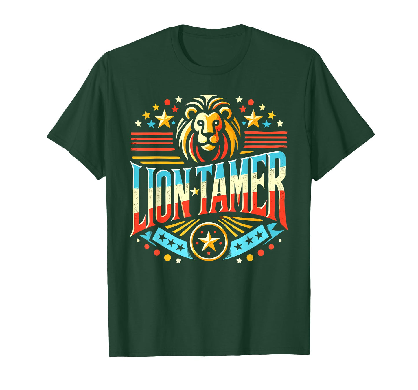 Lion Tamer Shirt Men Women Costume Ringmaster Costume T-Shirt