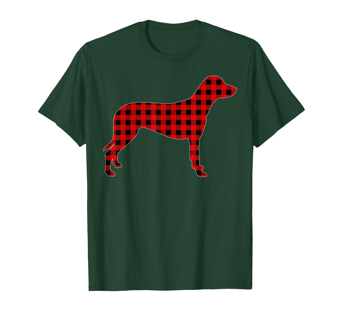 Matching Buffalo Plaid Dalmatian Dog Christmas Pajama T-Shirt for Men Women Kids