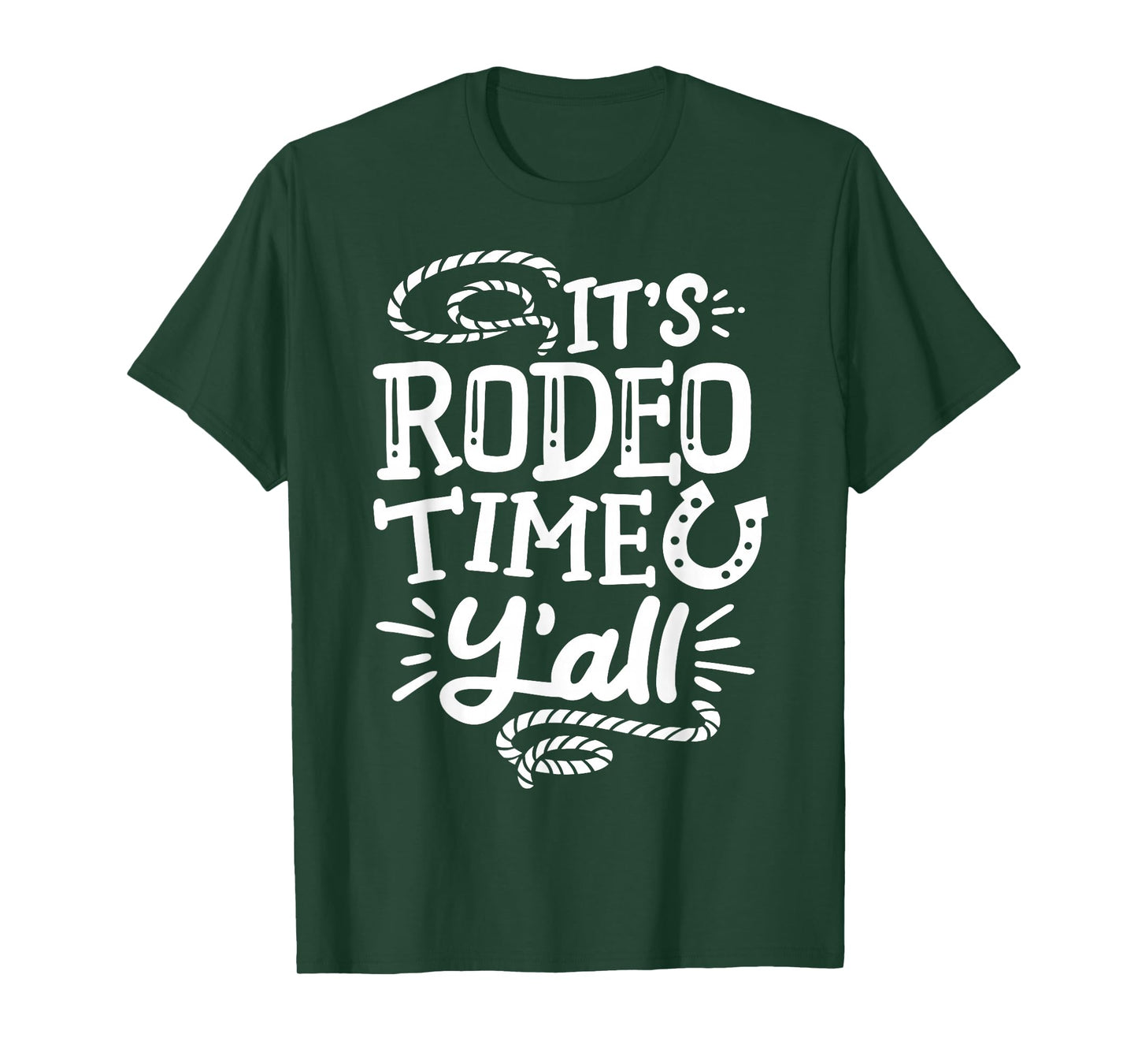 Rodeo It's Rodeo Time Y'all T-Shirt