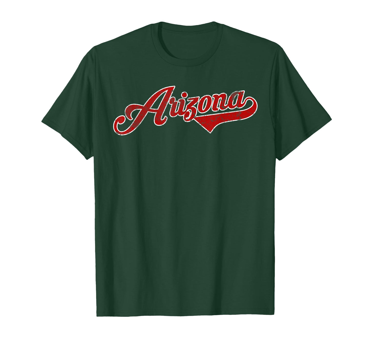 Arizona Baseball Distressed Retro Vintage T-Shirt