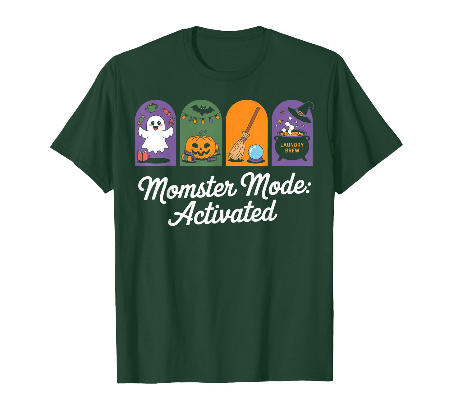 Cute Halloween Trend for Mom Momster Mode Activated T-Shirt