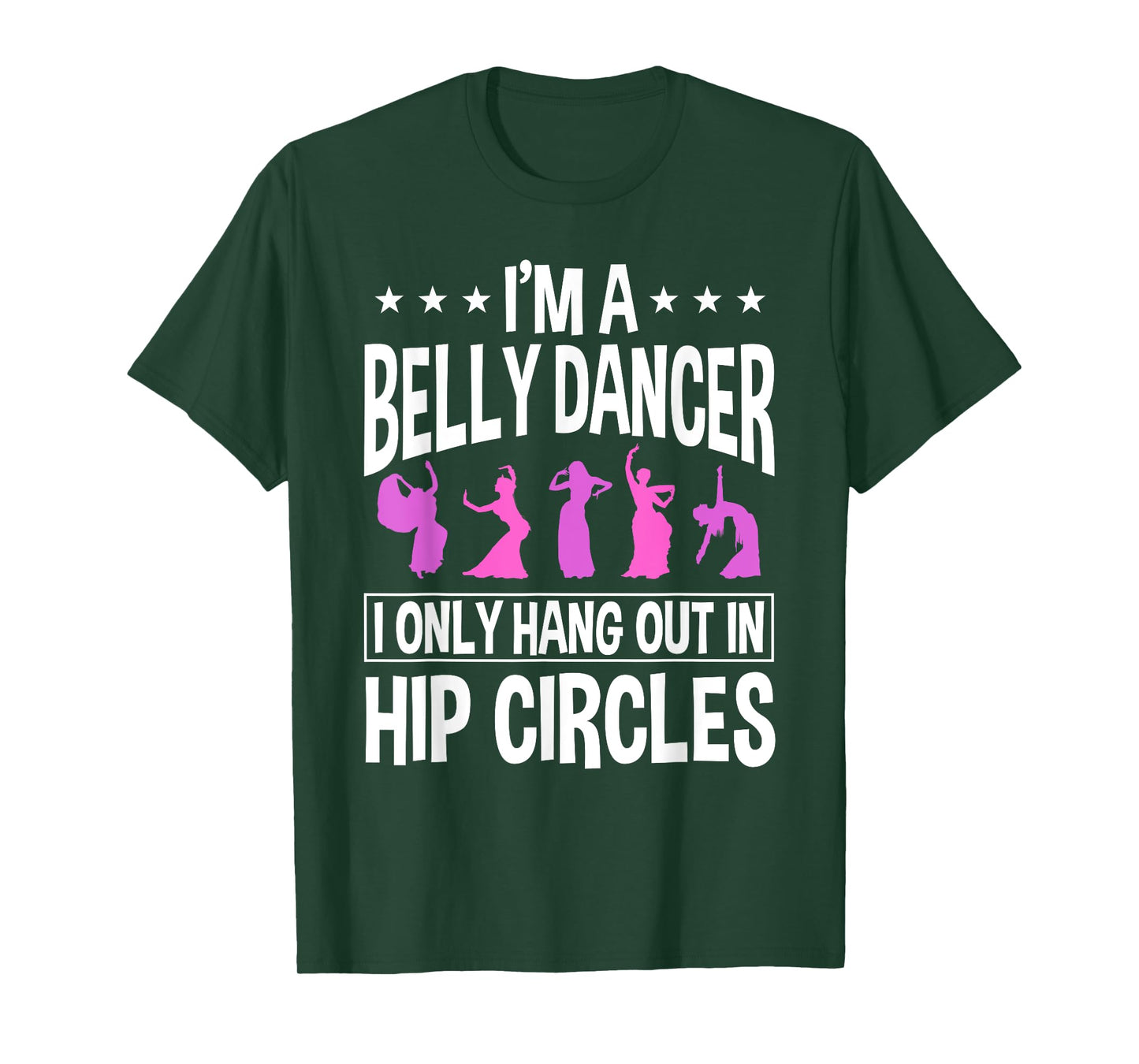 Belly Dancing Instructor Dancer Torso Dance Hip Circles T-Shirt