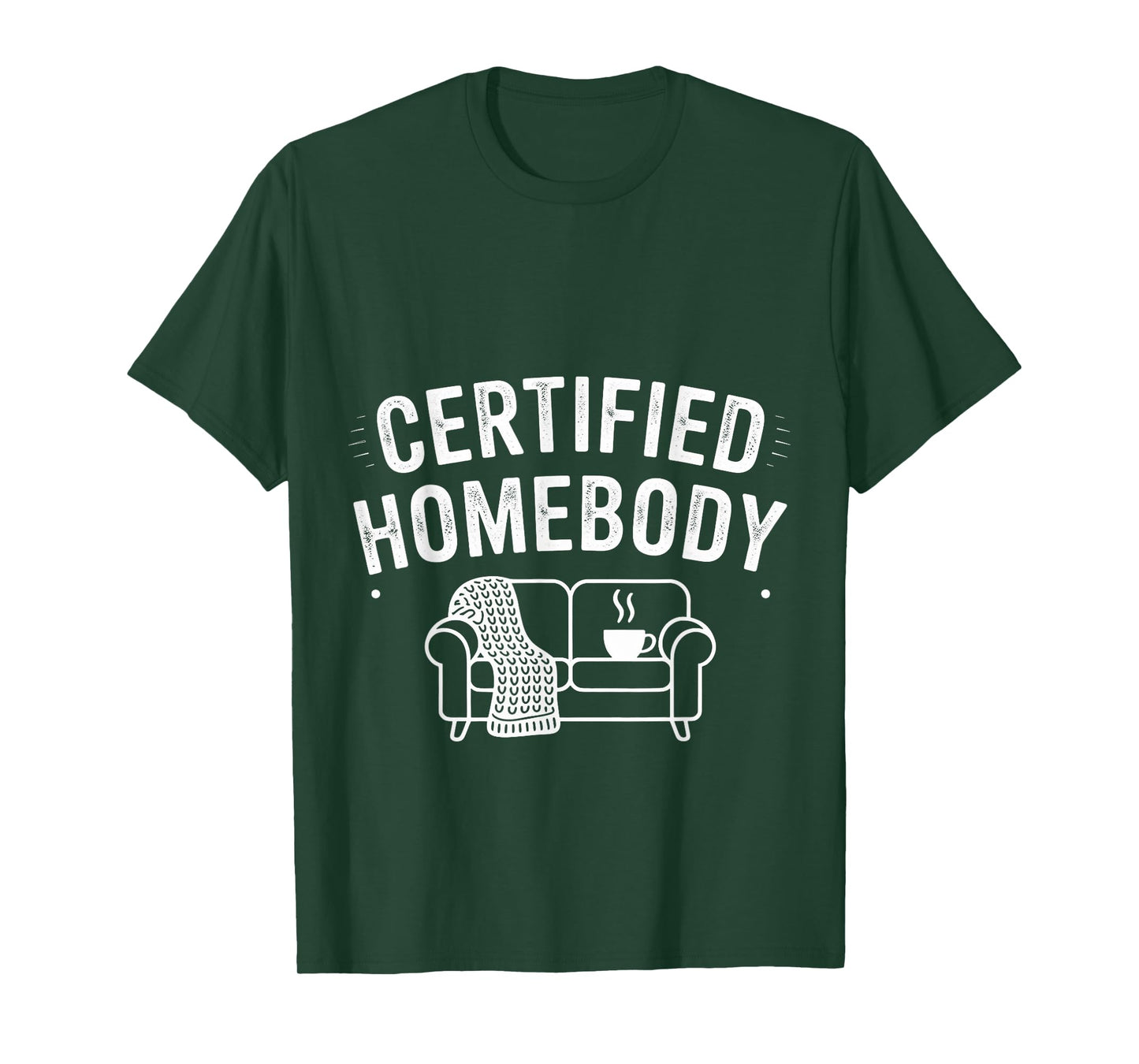 Certified Homebody Cozy Introvert Lifestyle Vibe - T-Shirt