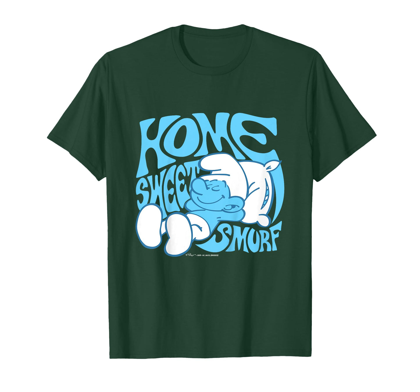 The Smurfs Movie Home Sweet Smurf Kids T-Shirt