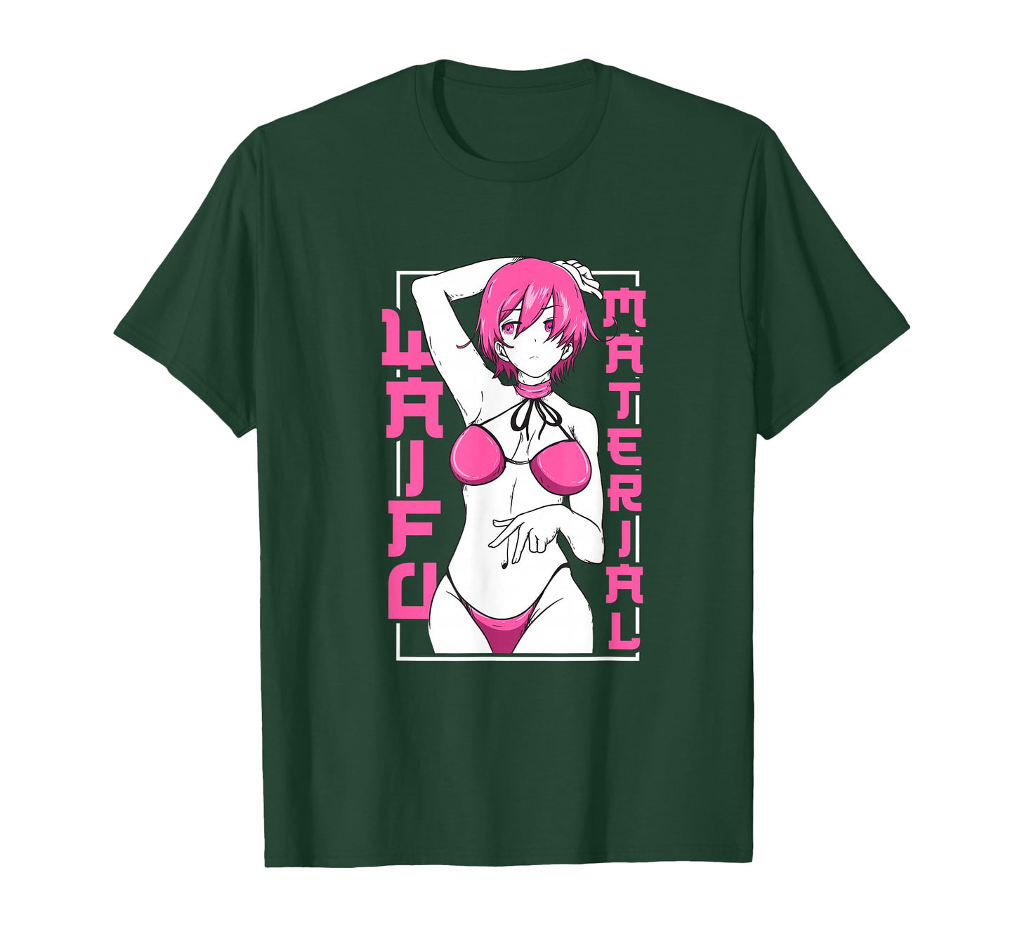 Japanese Anime Shirt Waifu Sexy Anime Girl Anime Lovers Weeb T-Shirt