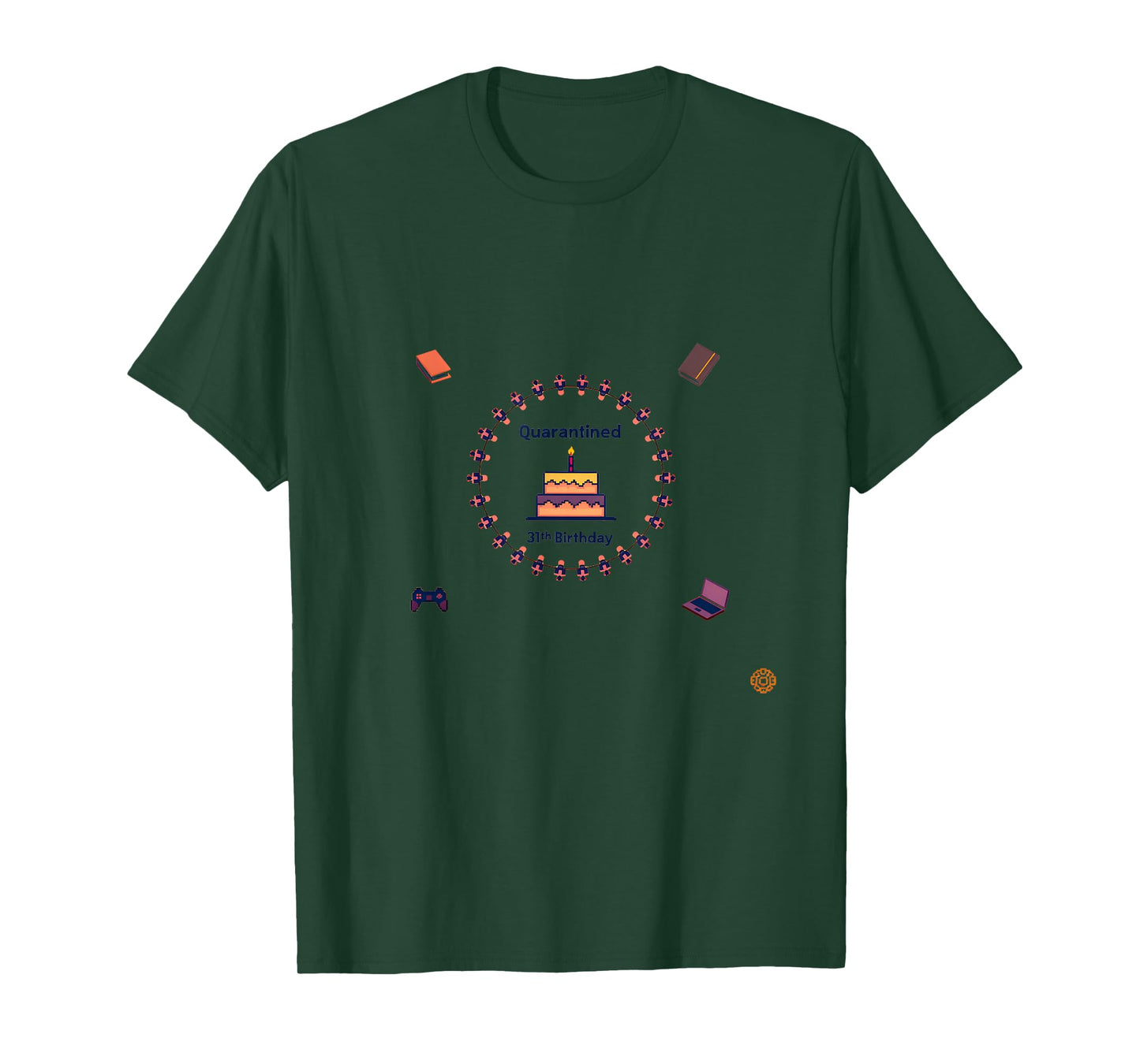 Quarantined 31st Birthday Gift - Pandemic Celebration T-Shirt