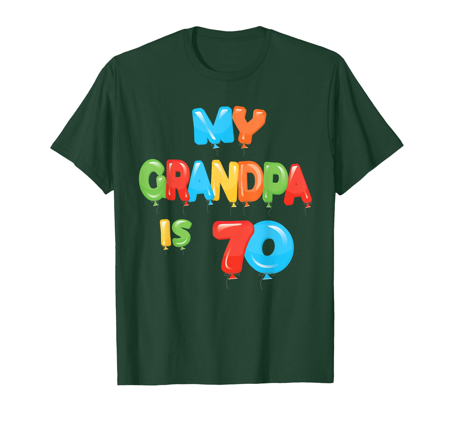 My Grandpa is 70 Years Old Grampa 70th Birthday Idea For Him T-Shirt