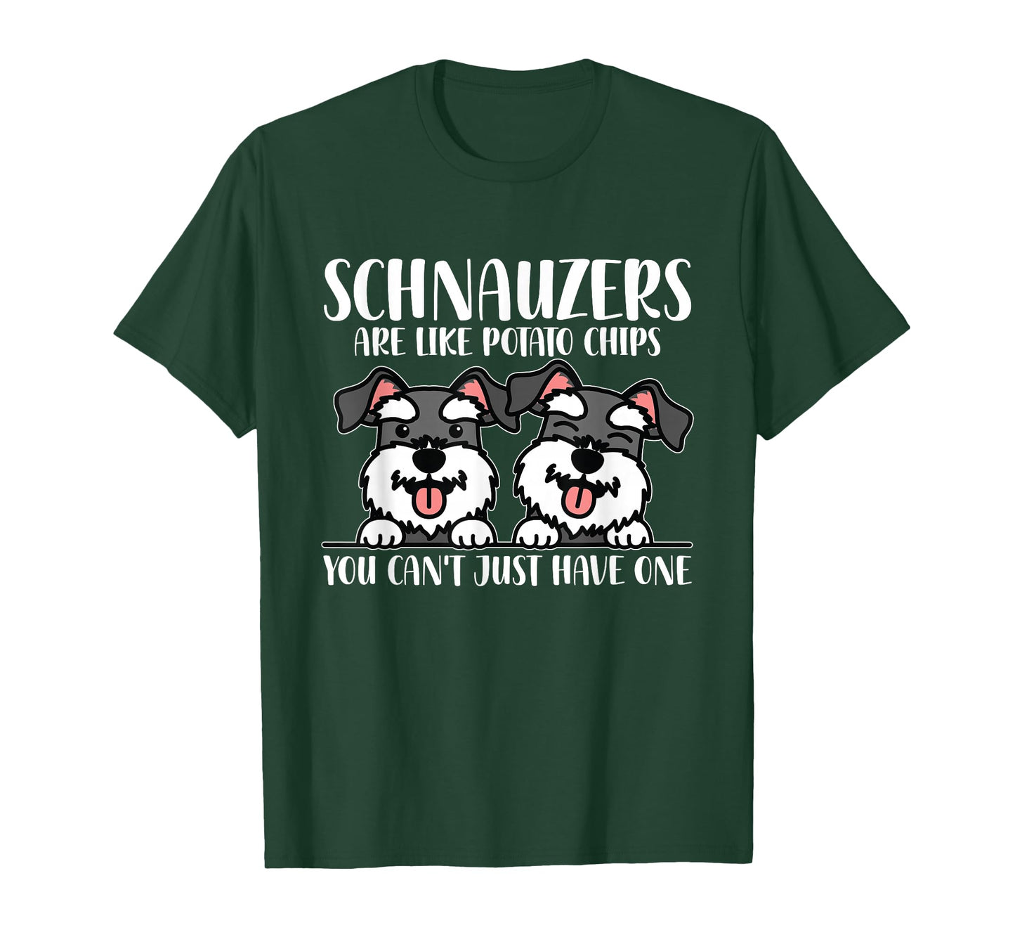 Schnauzers are Like Dog Owner Schnauzer T-Shirt