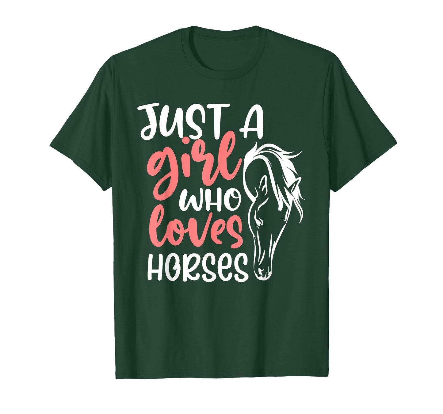 Horse Lover Equestrian Horseback Riding Girls Western T-Shirt