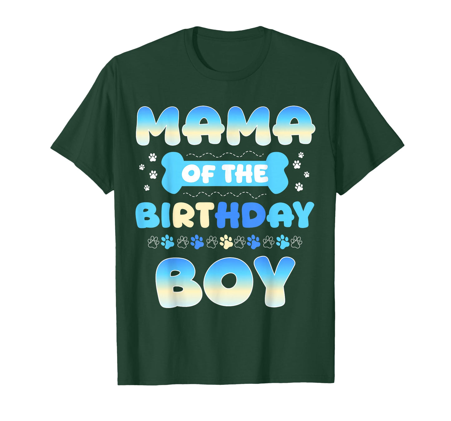 Birthday Boy Party Look for Proud Mama T-Shirt