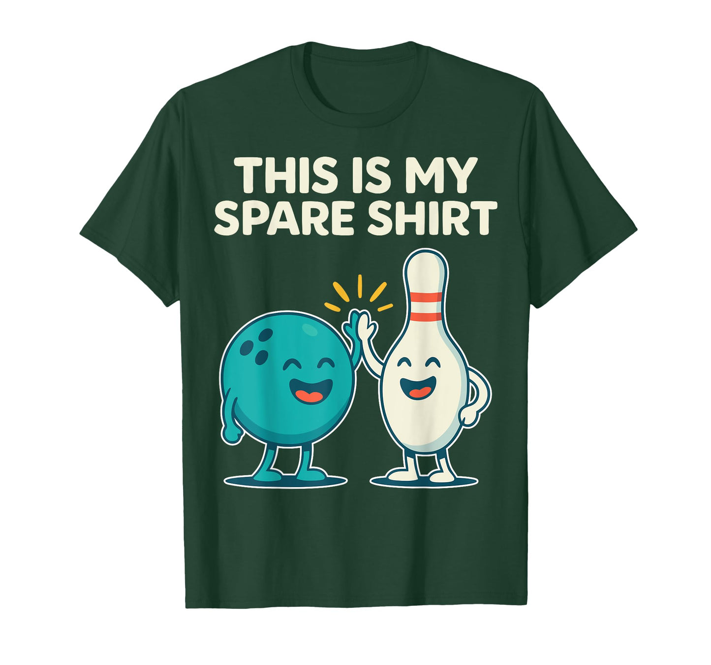 Cool Bowling Men Dad Bowler Fun Crazy Best Funny Bowling T-Shirt