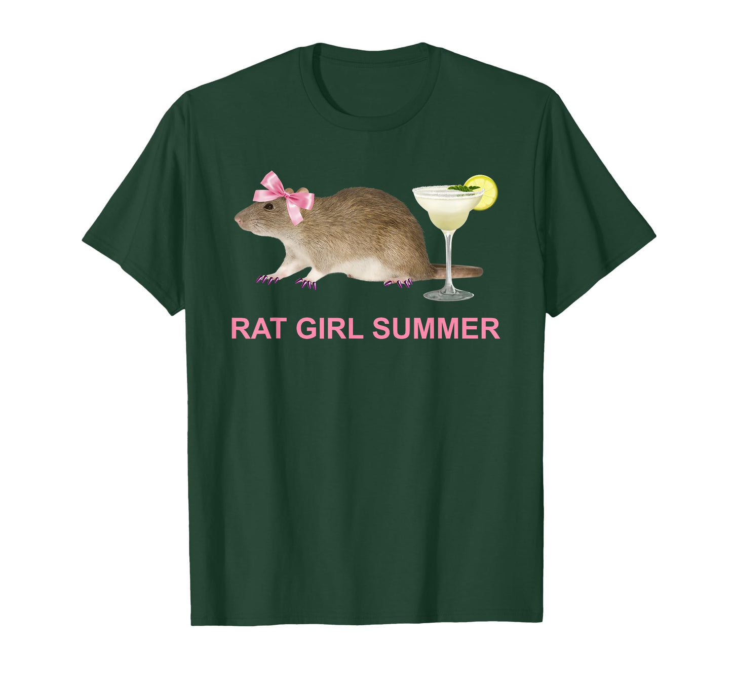 Rat Girl Summer Design T-Shirt