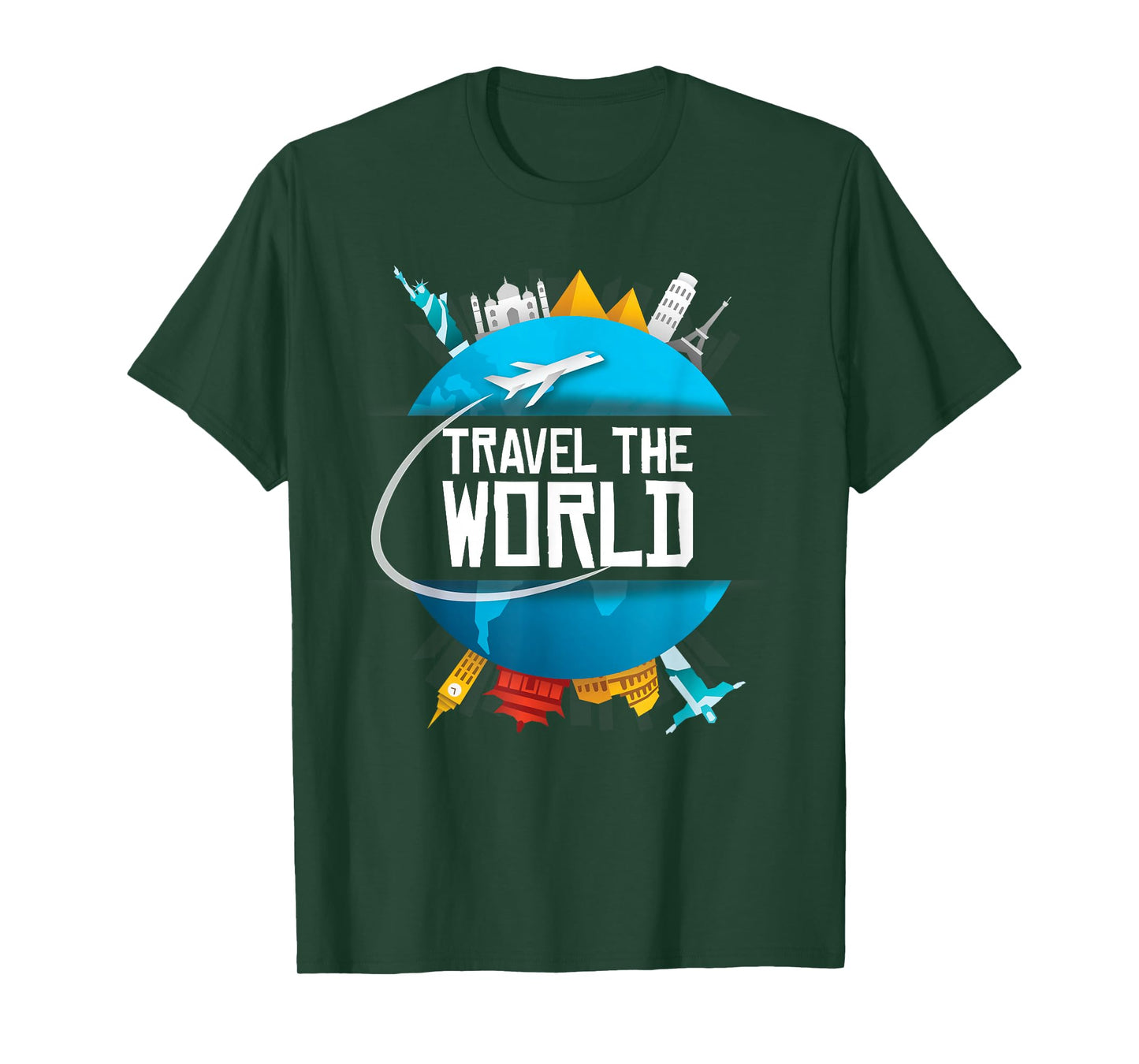 World Trip Travel Around The World Traveller Gift T-Shirt