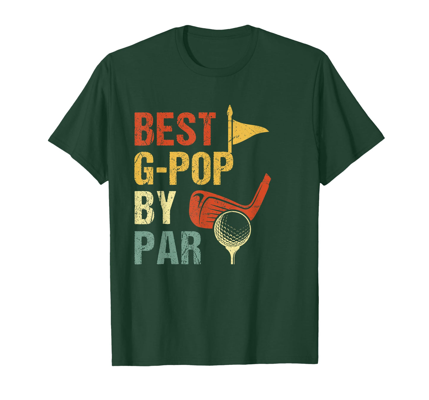 Best G-Pop By Par T-Shirt Father's Day Golf T-Shirt
