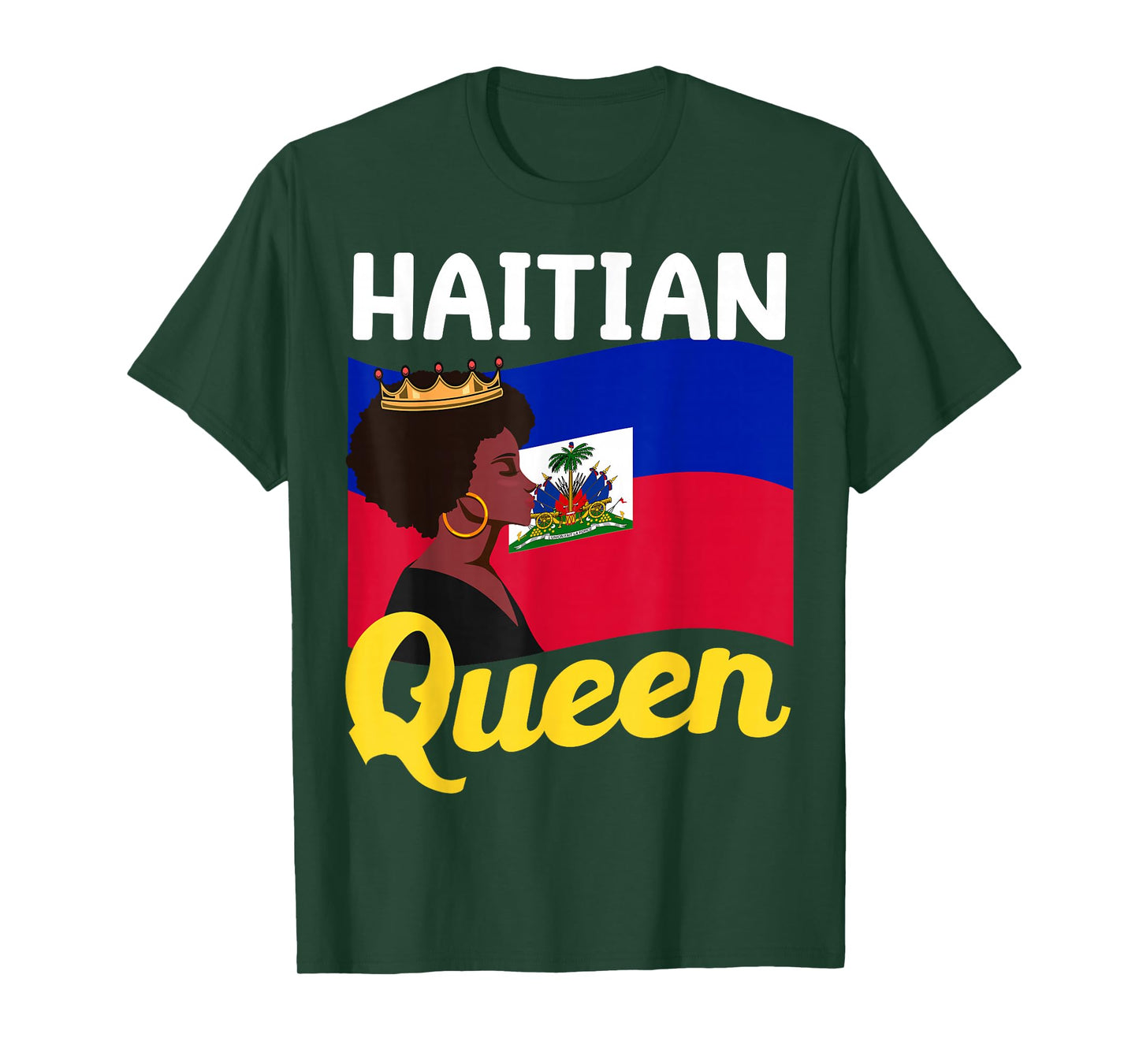Haitian Queen Haiti Independence flag 1804 women T-Shirt