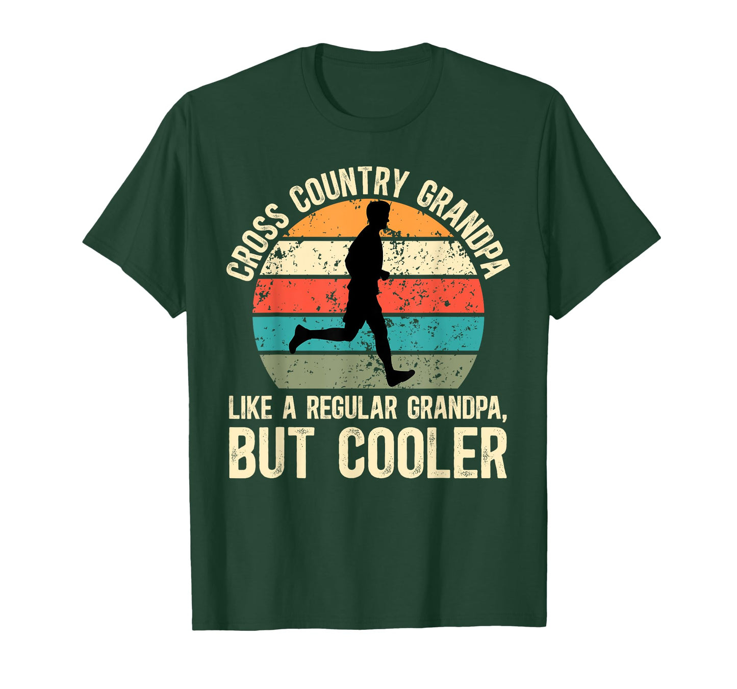 Cross Country Grandpa Definition XC Grandfather T-Shirt