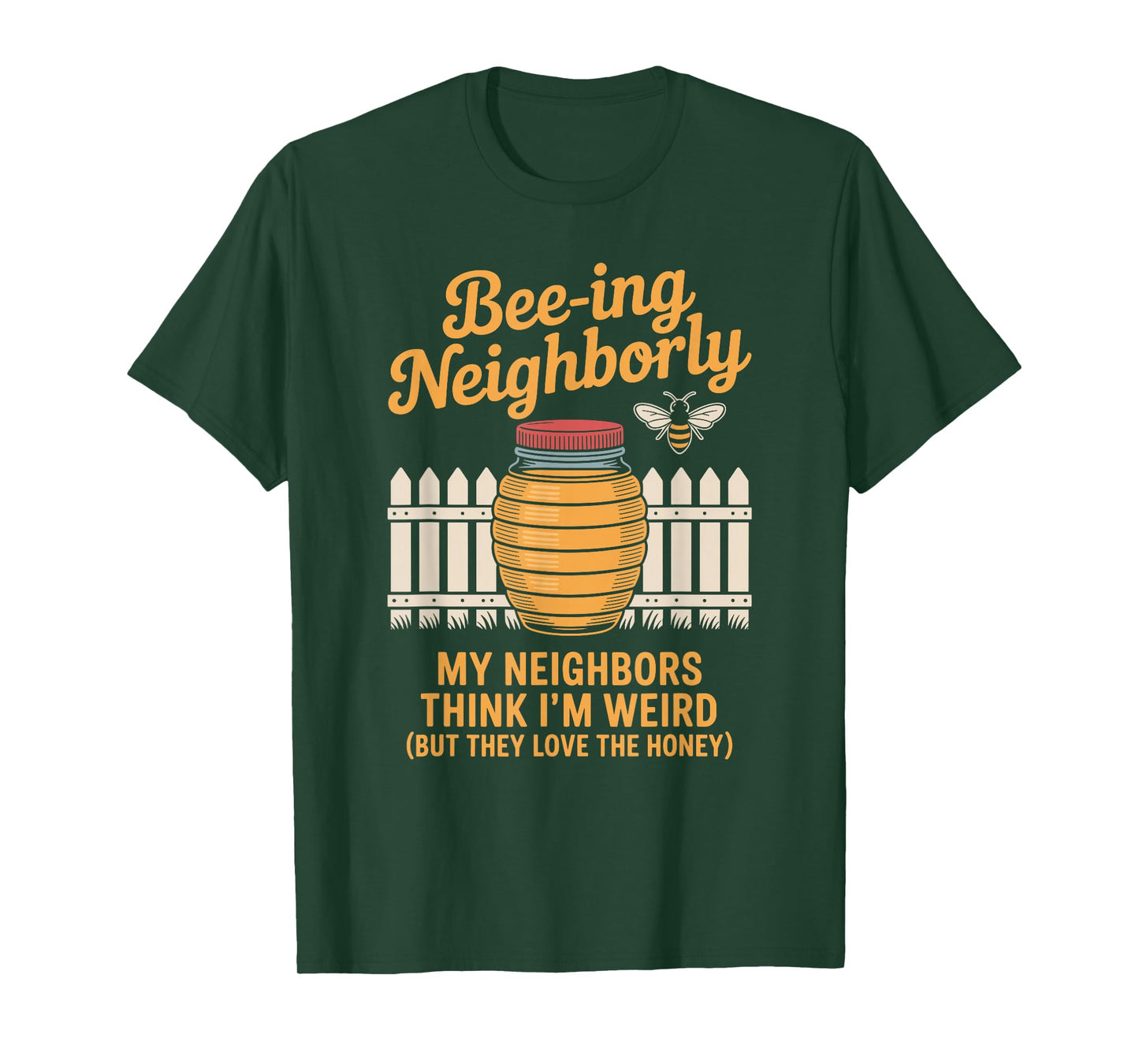 Urban Apiary Backyard Bees Homegrown Honey Hive Fun T-Shirt
