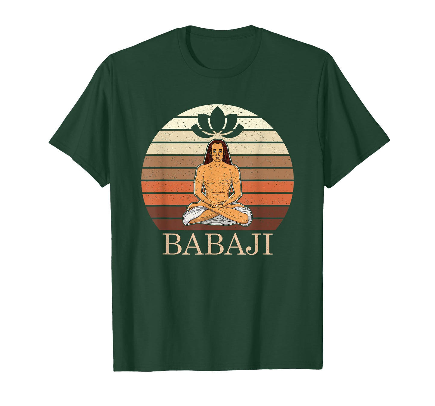 Mahavatar Babaji Hinduism Buddha Peace master fitness poses T-Shirt