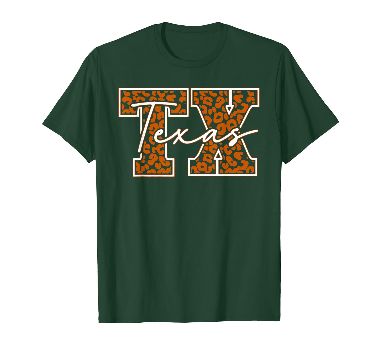 Texas Art Text Design for Men Women & Kids T-Shirt