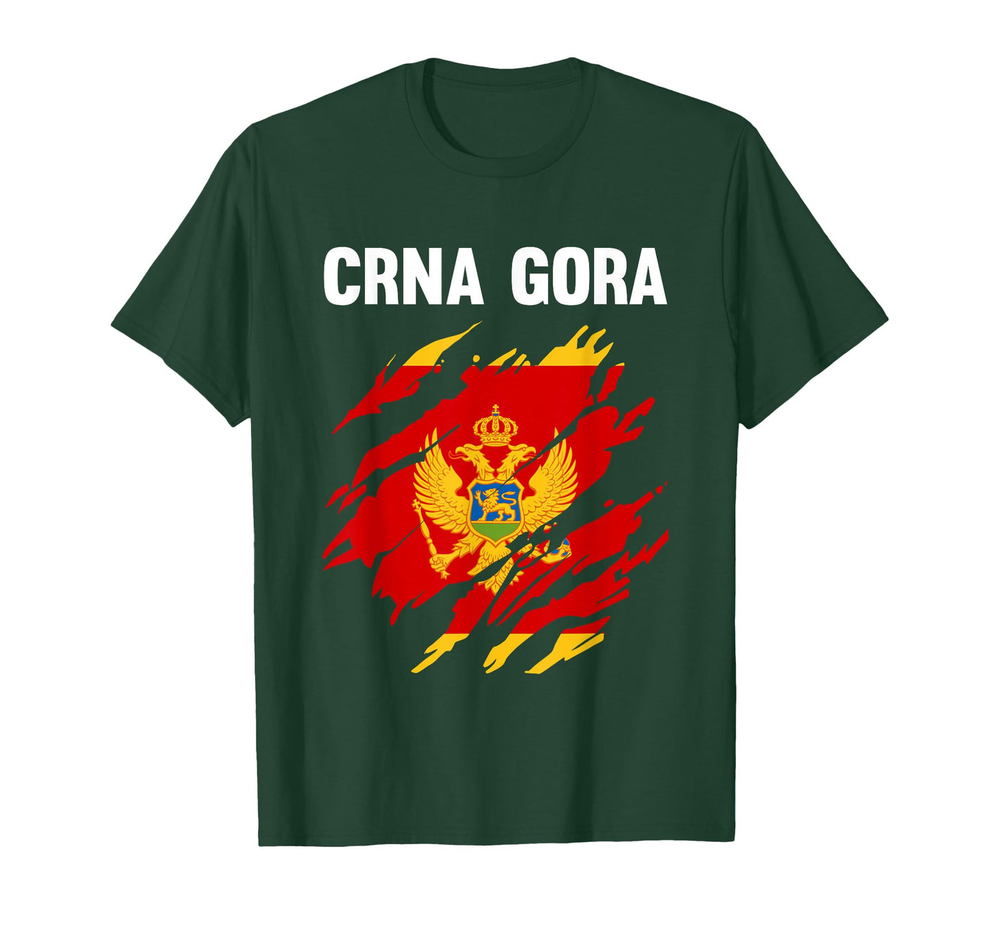 Crna Gora Montenegro Flag T-Shirt