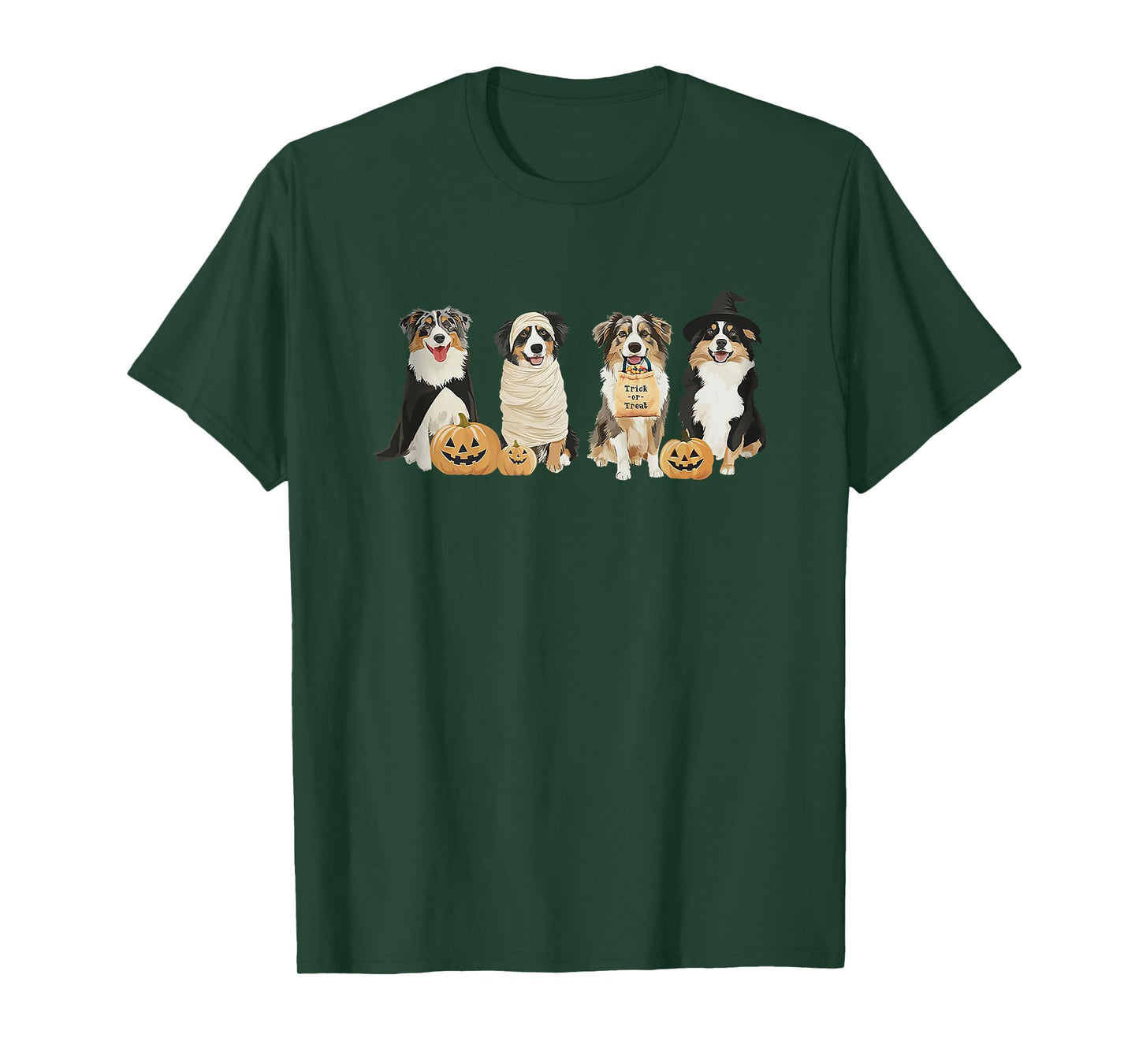 australian shepherd halloween T-Shirt