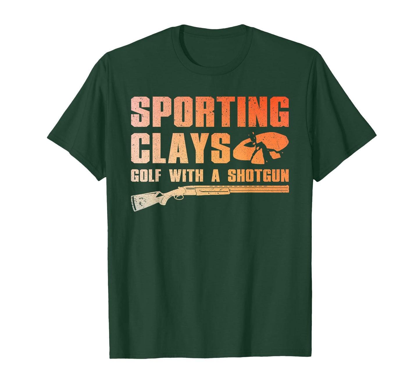 Cool Trap Shooting For Men Women Skeet Clay Target Shooter T-Shirt