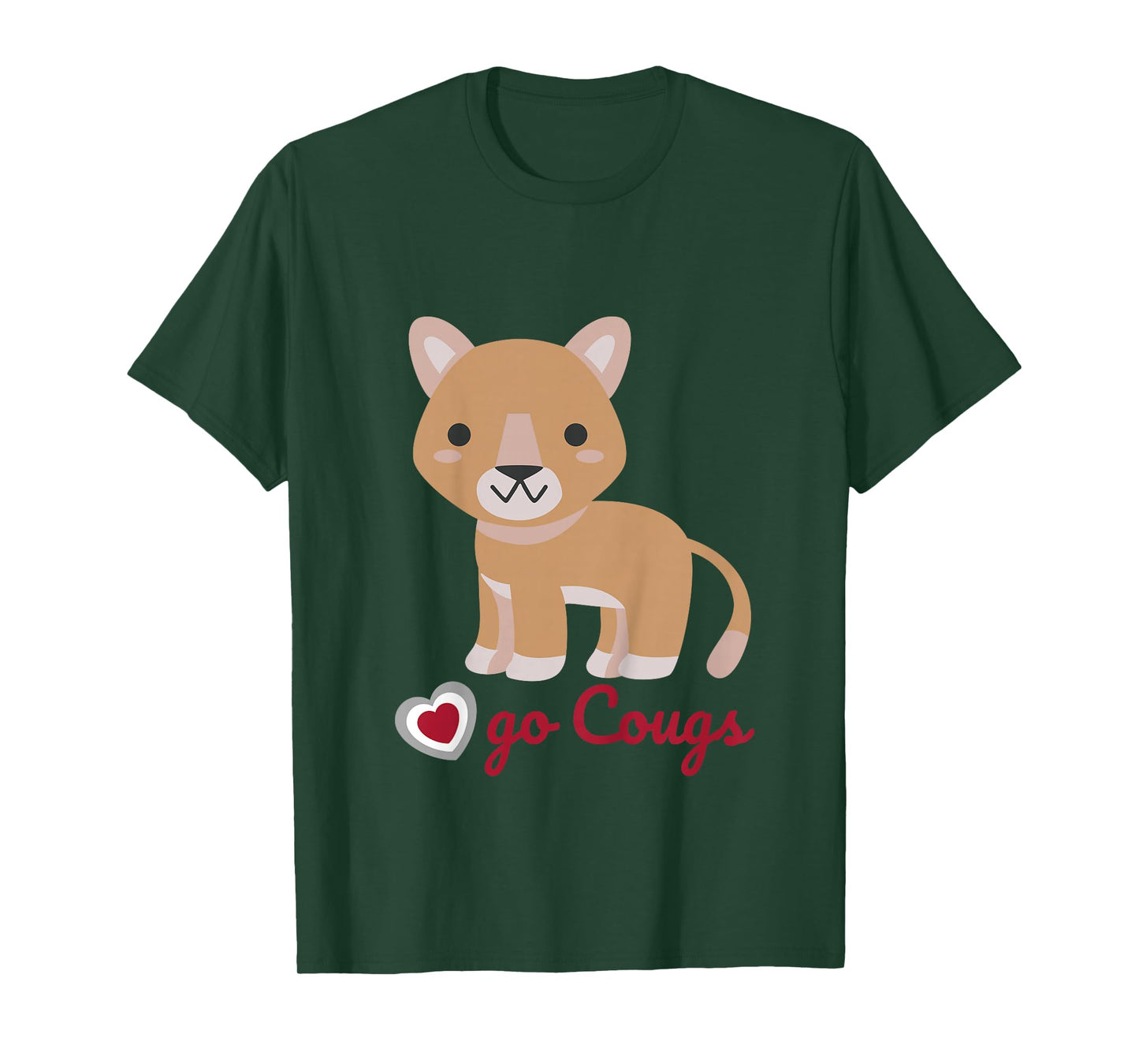 Kids Go Cougs - Kids Youth WSU Gameday T-Shirt