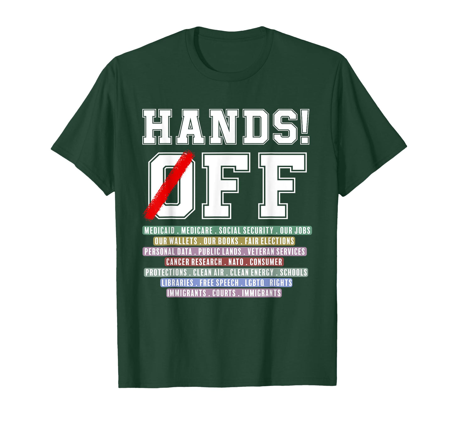 Hands Off Protest Apparel Hands Off Protest T-Shirt