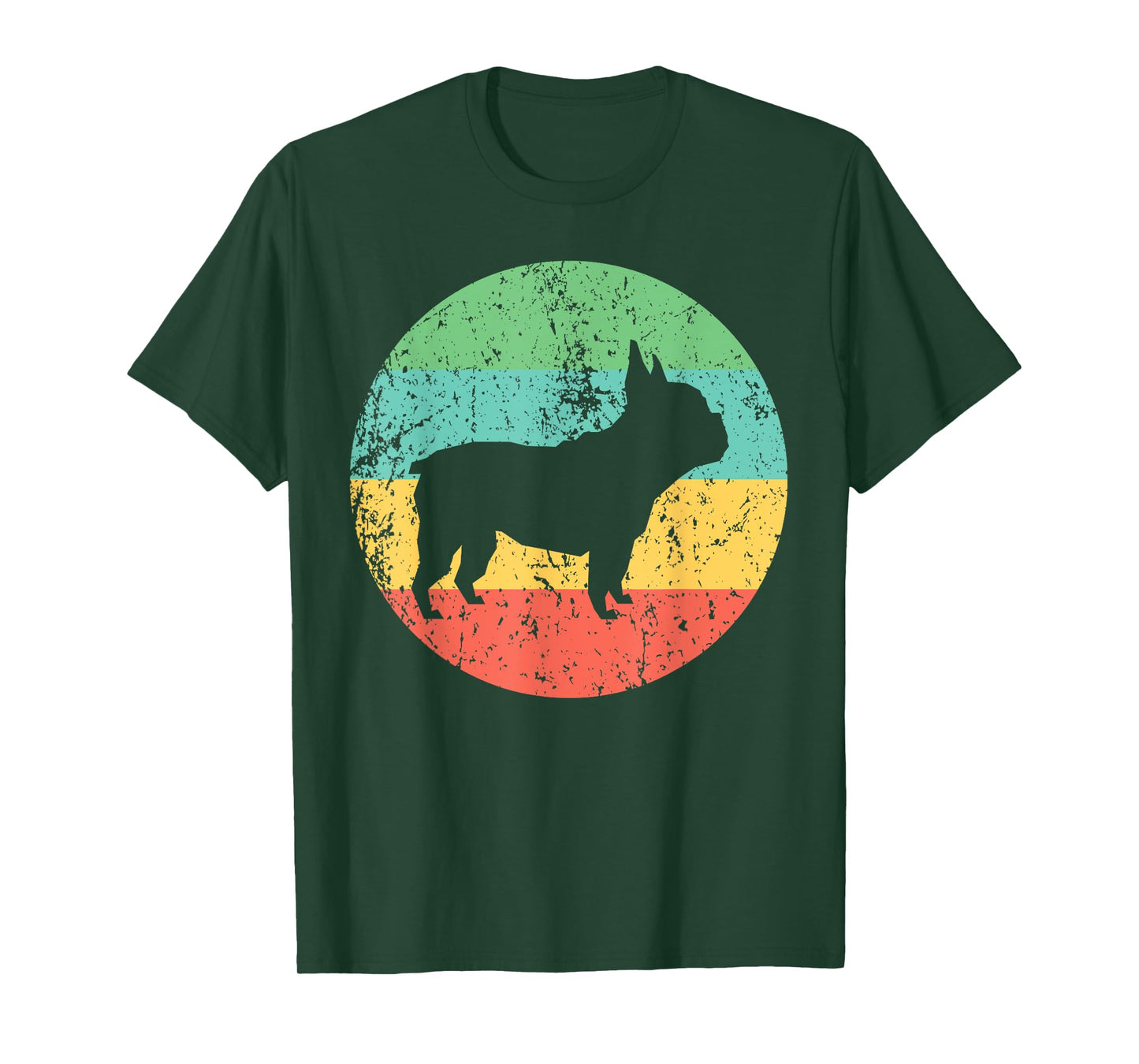 French Bulldog Shirt - Retro French Bulldog Dog T-Shirt Men Women Girls Kids T-Shirt