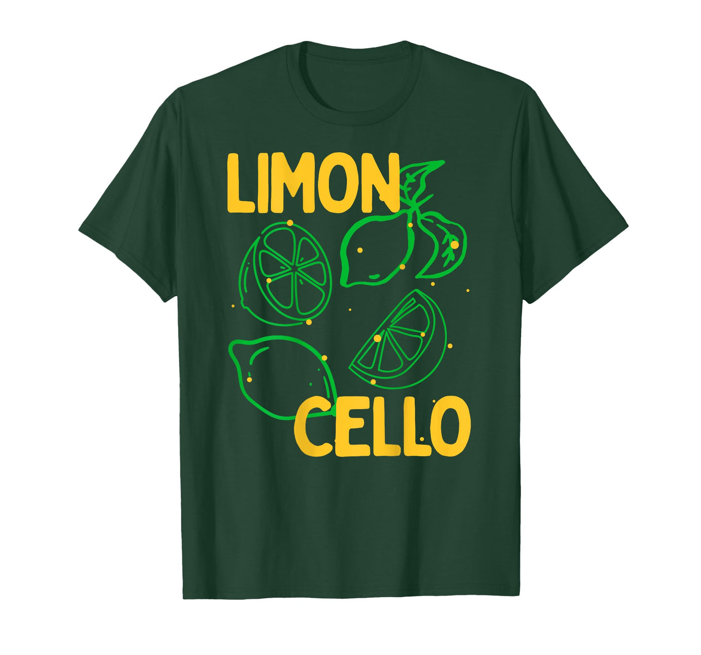 Limoncello Lemon Lemon Italy Summer Social Club Back Print T-Shirt