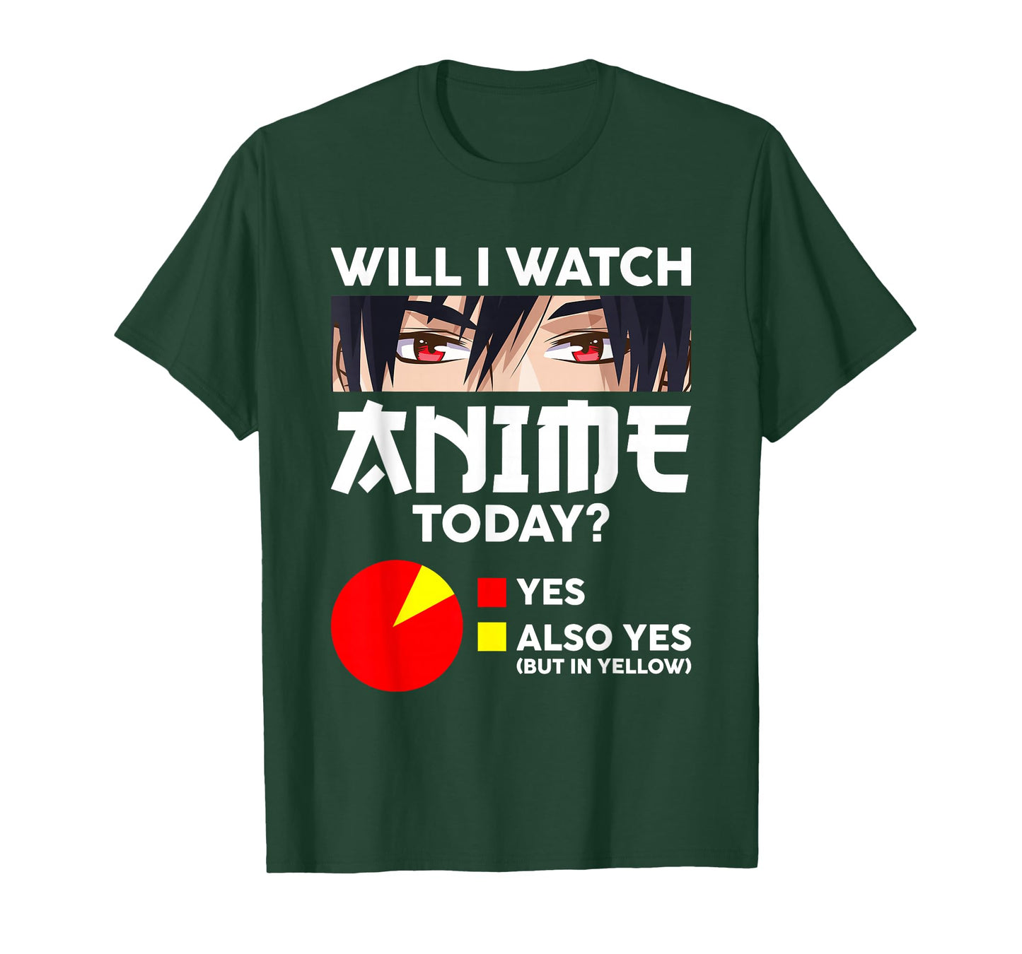 Will I Watch Anime Today Japan Kawaii Manga Otaku Anime T-Shirt