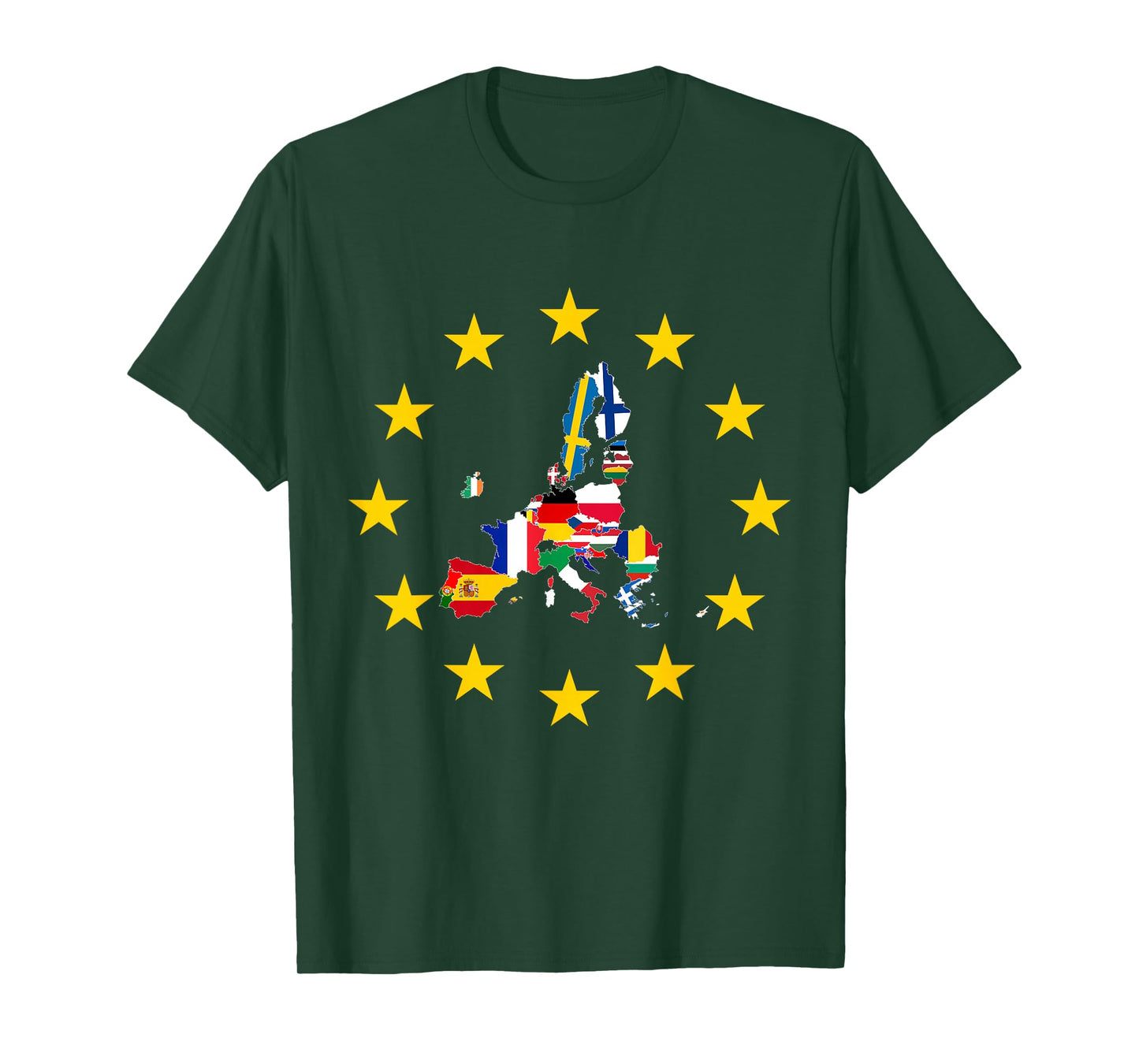 Europe Flag, Europe Countries, European Flag, European Union T-Shirt