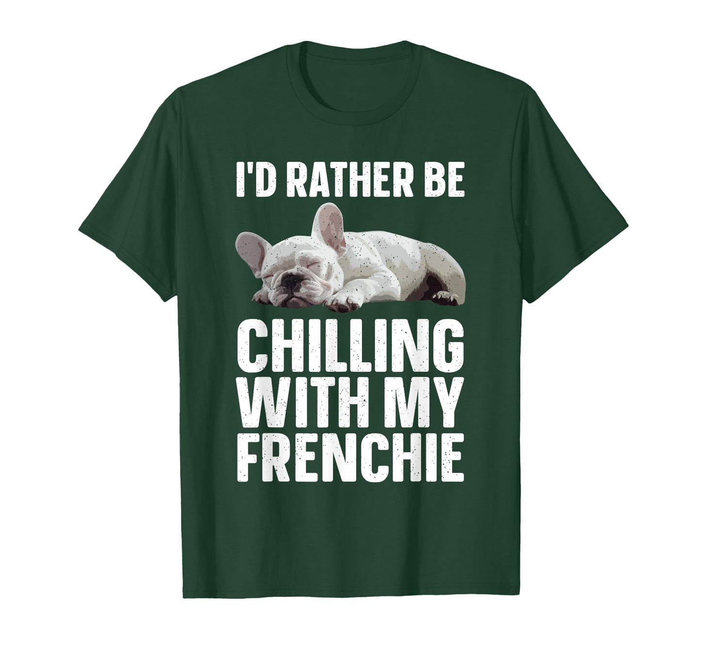 French Bulldog Art For Men Women French Bulldog Frenchie T-Shirt