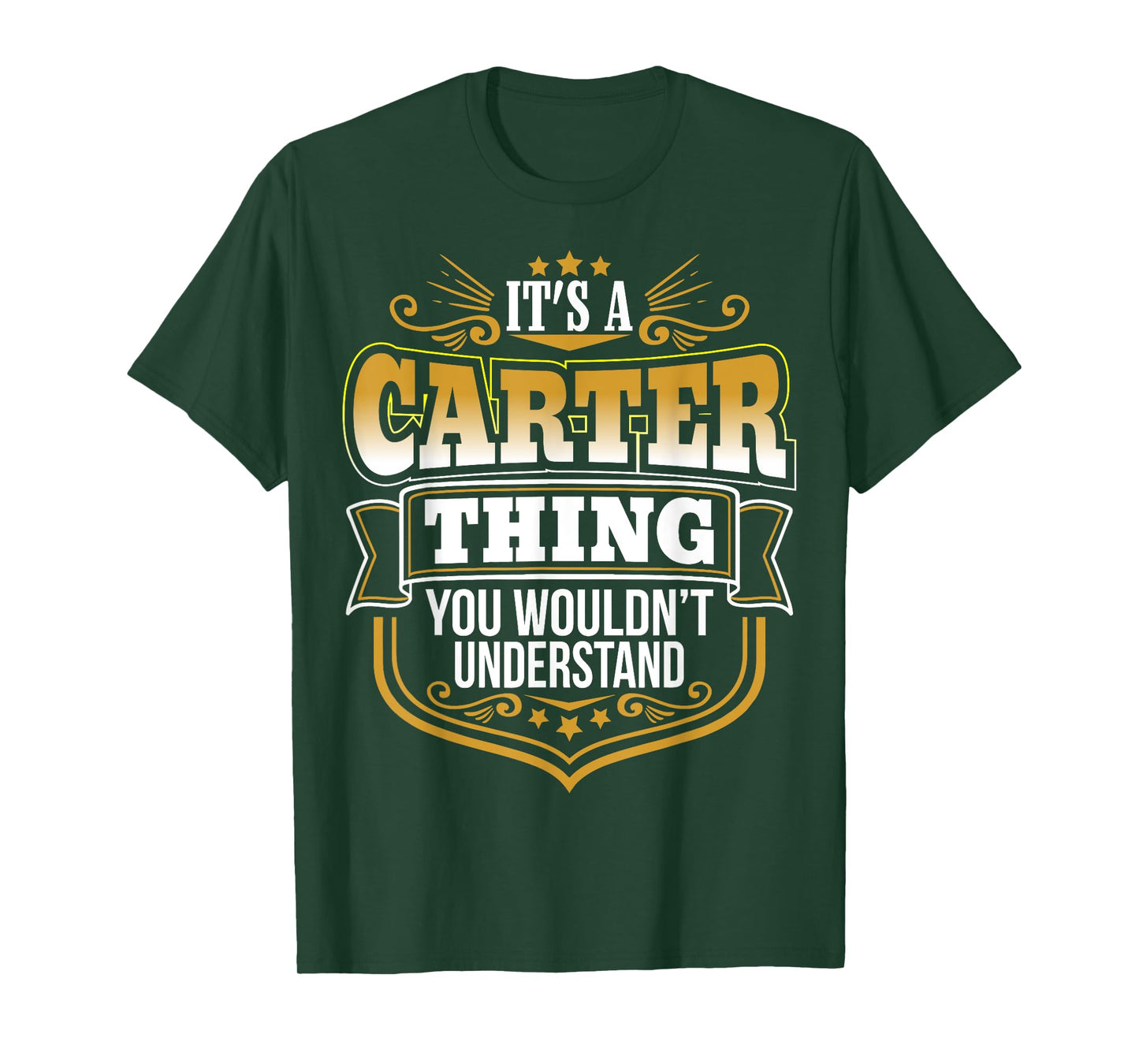 It's a CARTER thing you wouldn't Understand Xmas T-Shirt