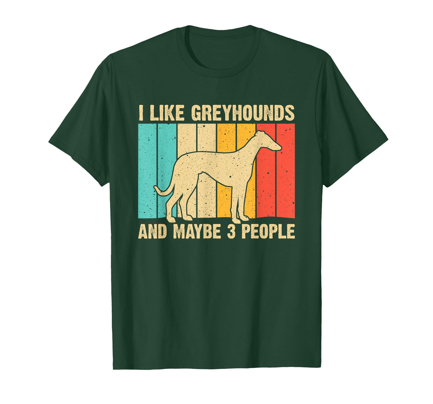 Funny Greyhound Design Men Women Italian Greyhound Dog Lover T-Shirt
