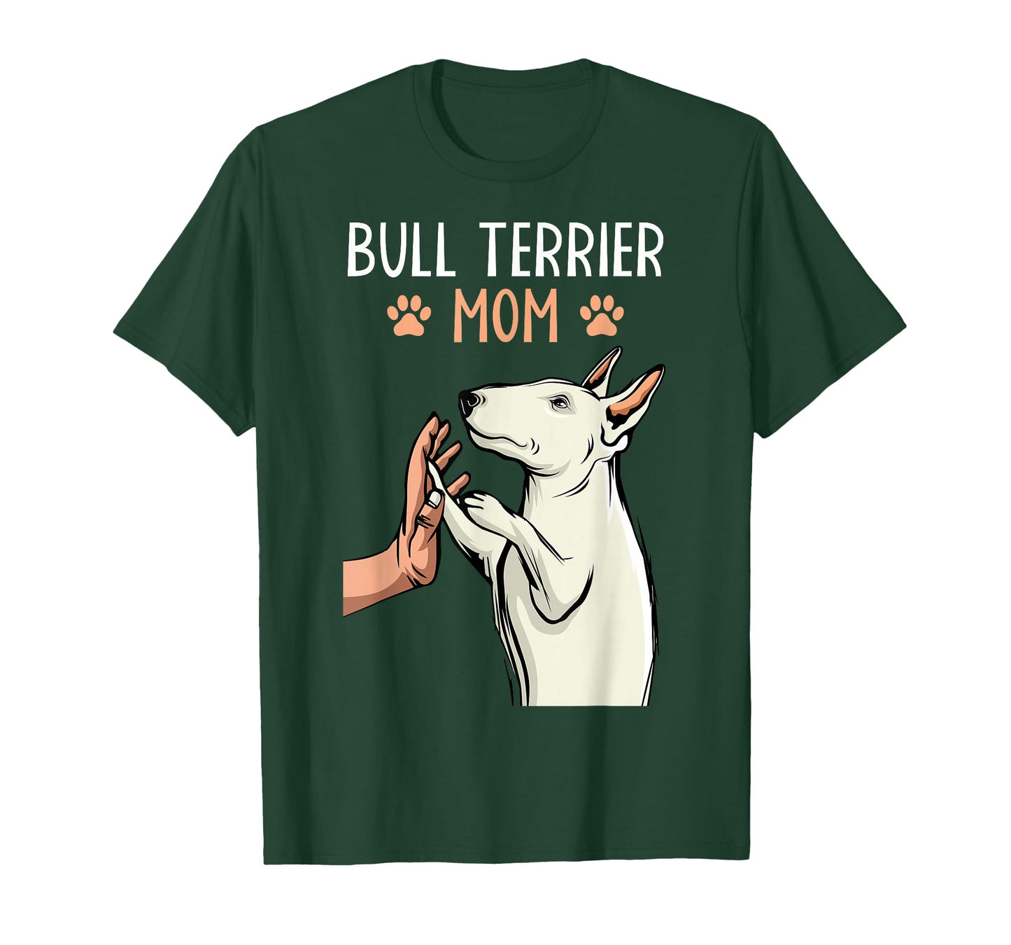 Bull Terrier Mom Bullterrier Dog Lover Owner Women T-Shirt