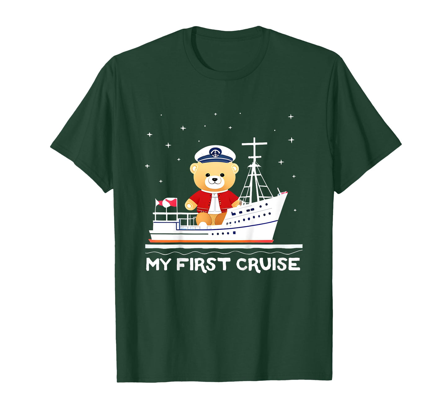 My First Cruise Tshirt 2025 Vacation Gift for Toddler & Kid T-Shirt
