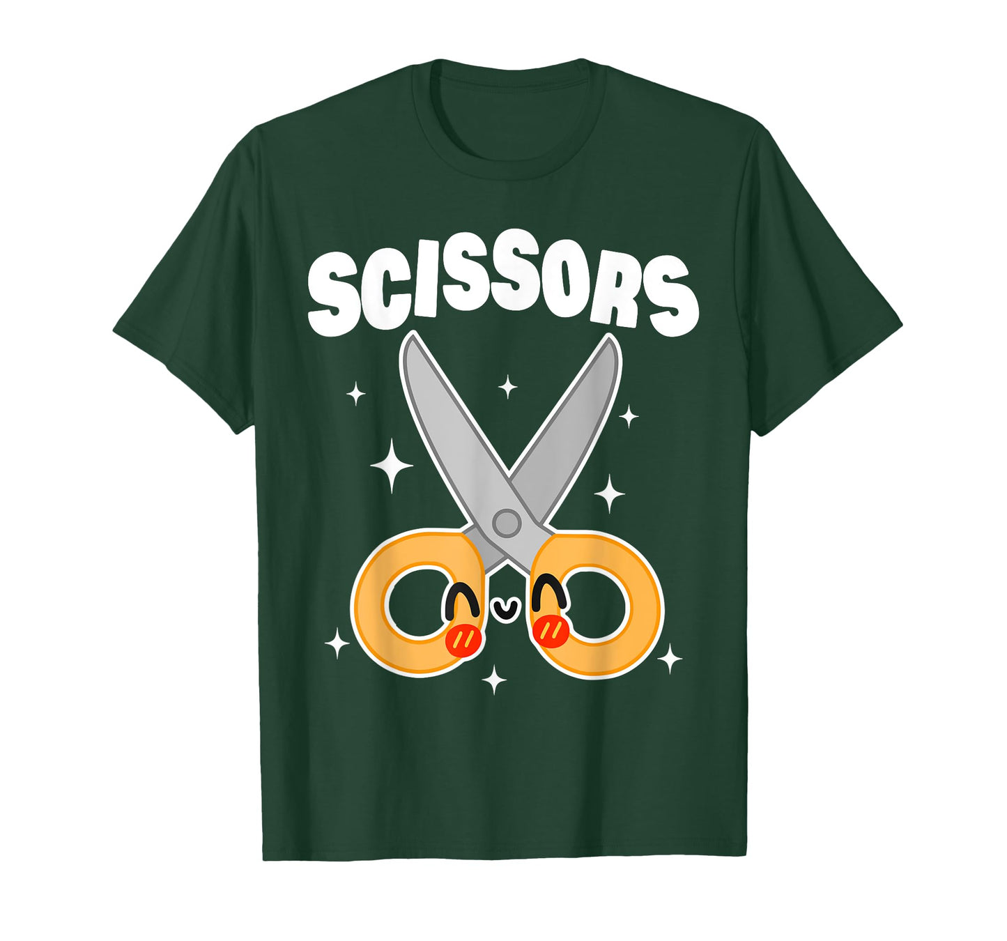Scissors Paper Rock Halloween Costumes Group Family T-Shirt