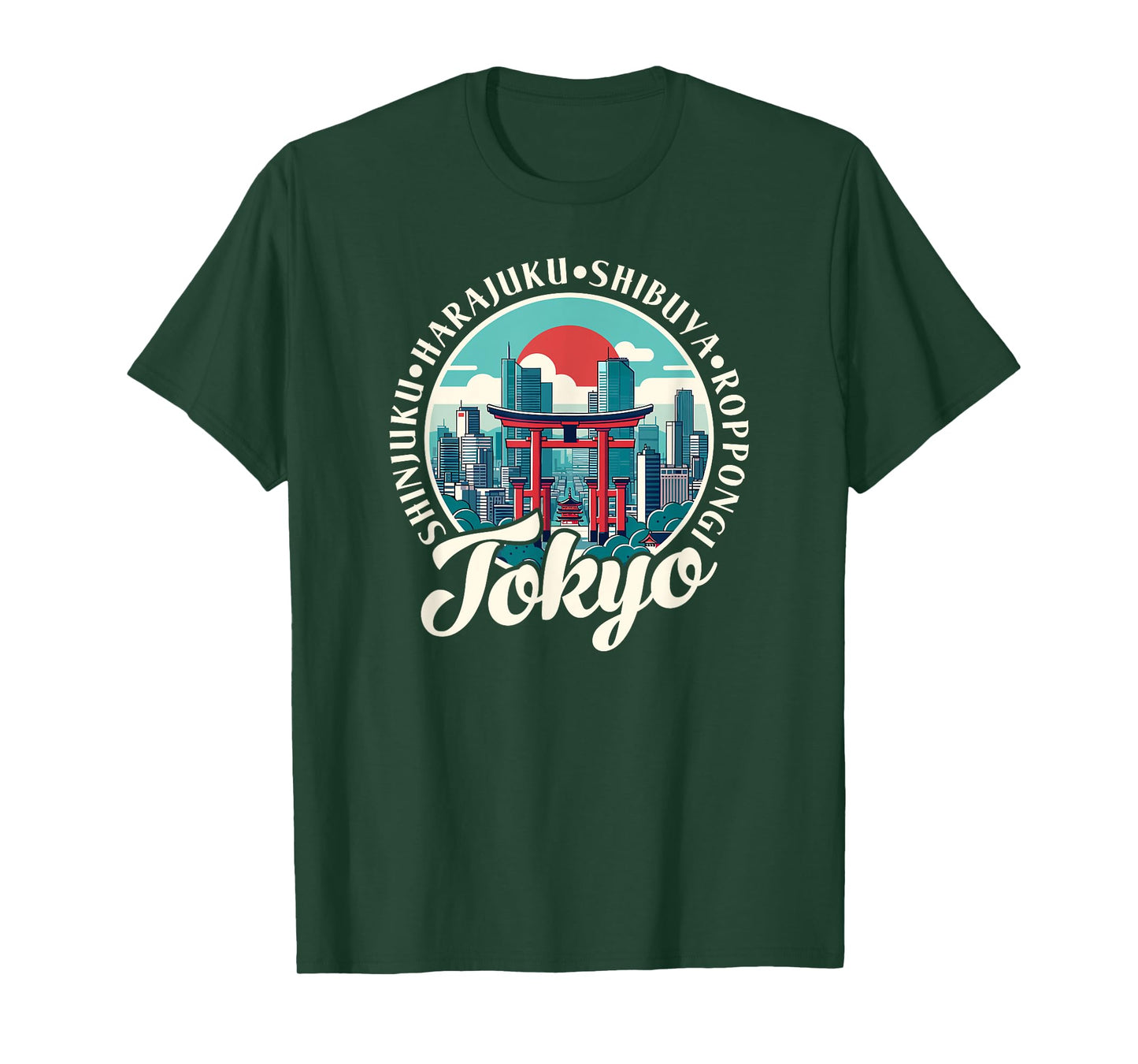 Tokyo Shinjuku Harajuku Shibuya Roppongi Japan Souvenir T-Shirt