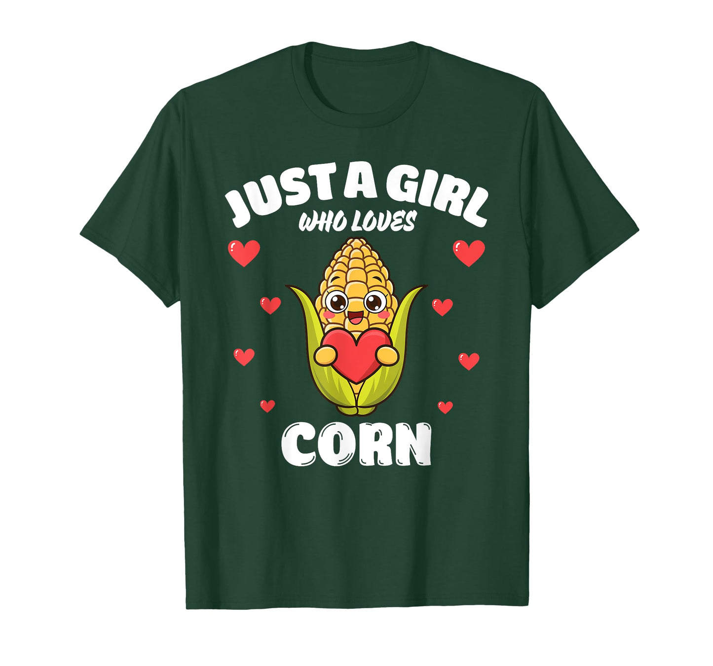 Just A Girl Who Loves Corn, Corn Lover T-Shirt