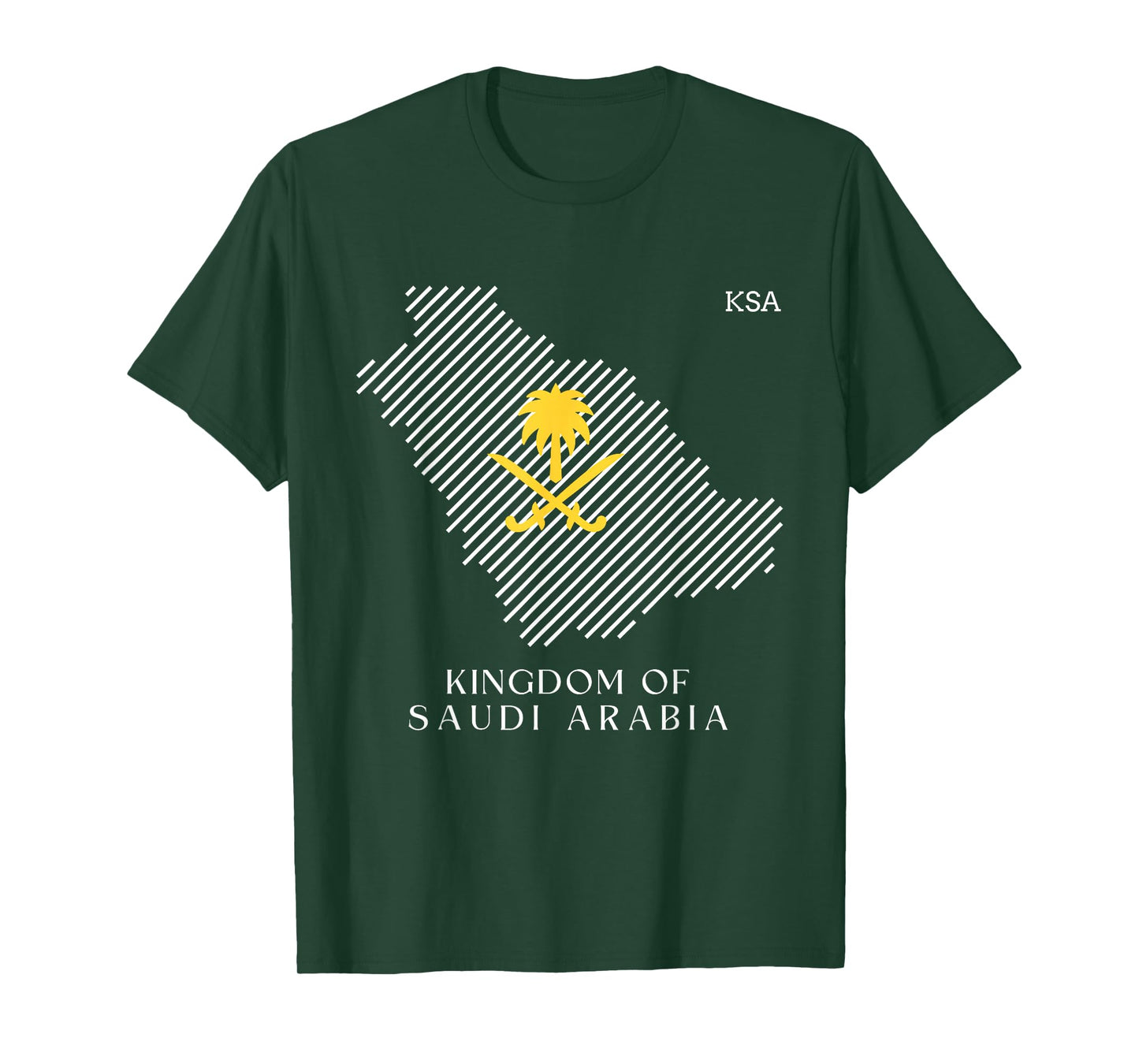National Day of Saudi Arab, Kingdom of Saudi Arabia Flag KSA T-Shirt