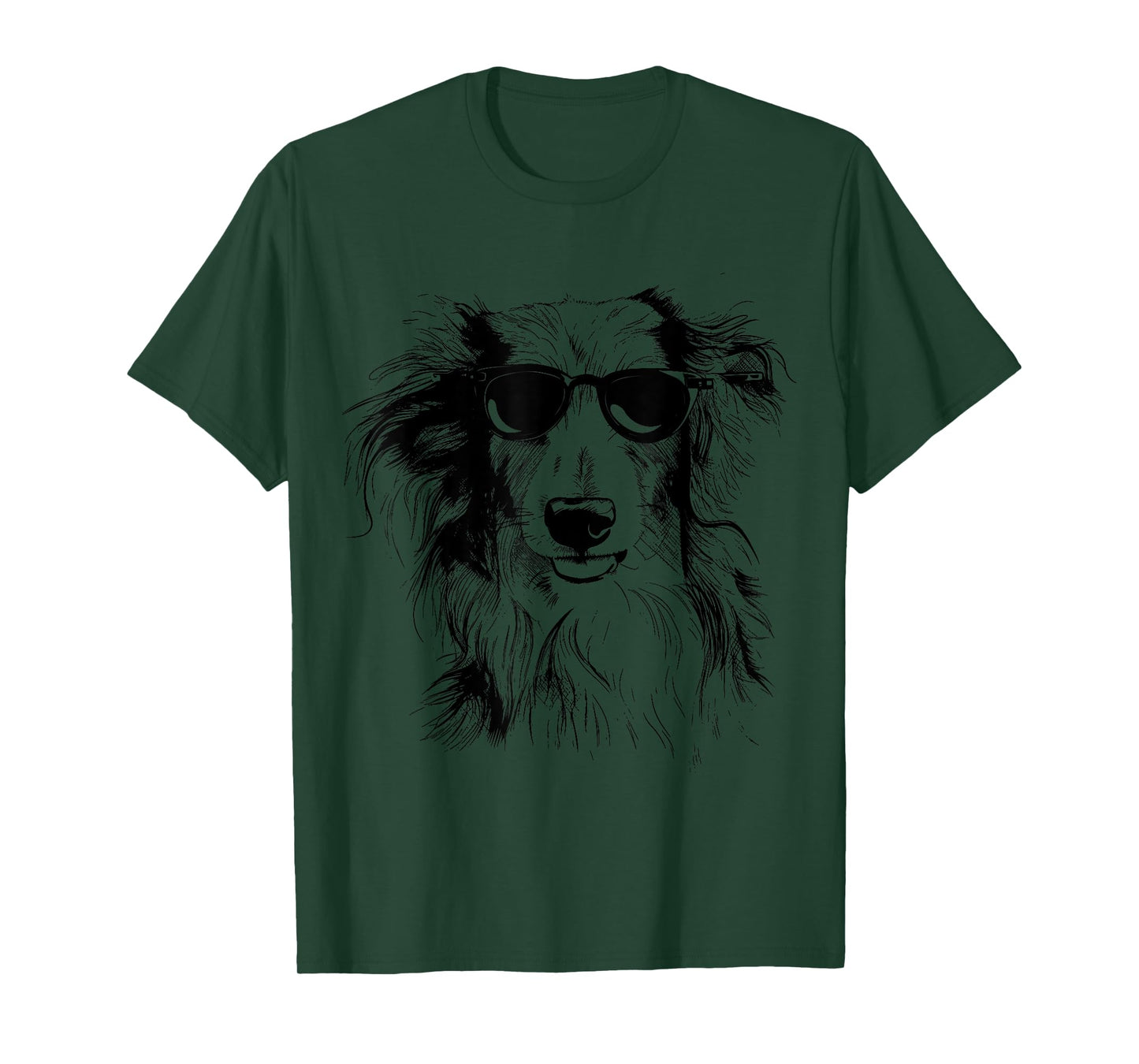 Silken Windhound Sketch Drawing Art Dog Lover Mom Dad Women T-Shirt