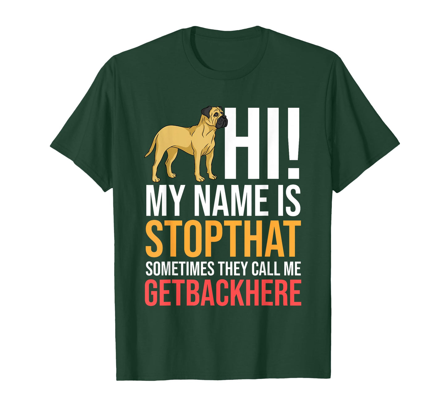 English Mastiff Dog Gift Puppies Owner Lover T-Shirt for Men Women Girls Kids