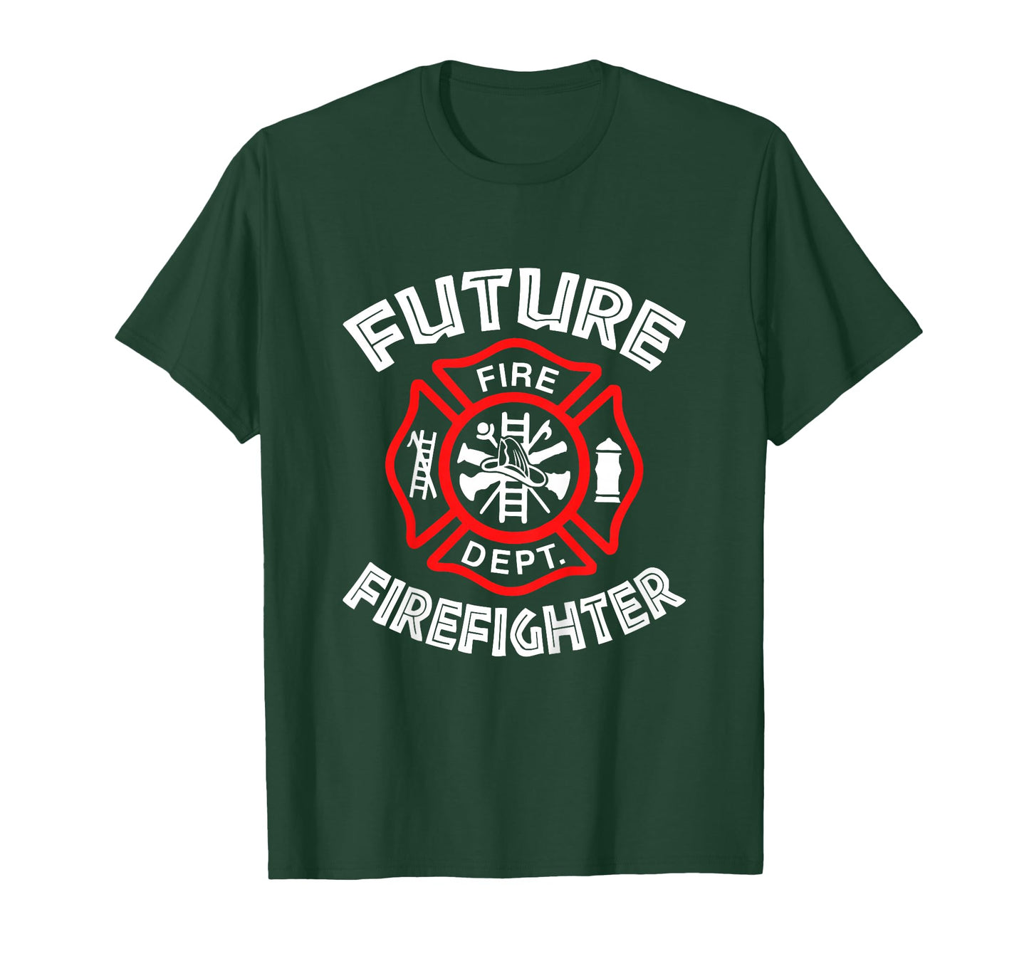 Future Firefighter Boy Firemen Toddler Fire Fighter T-Shirt