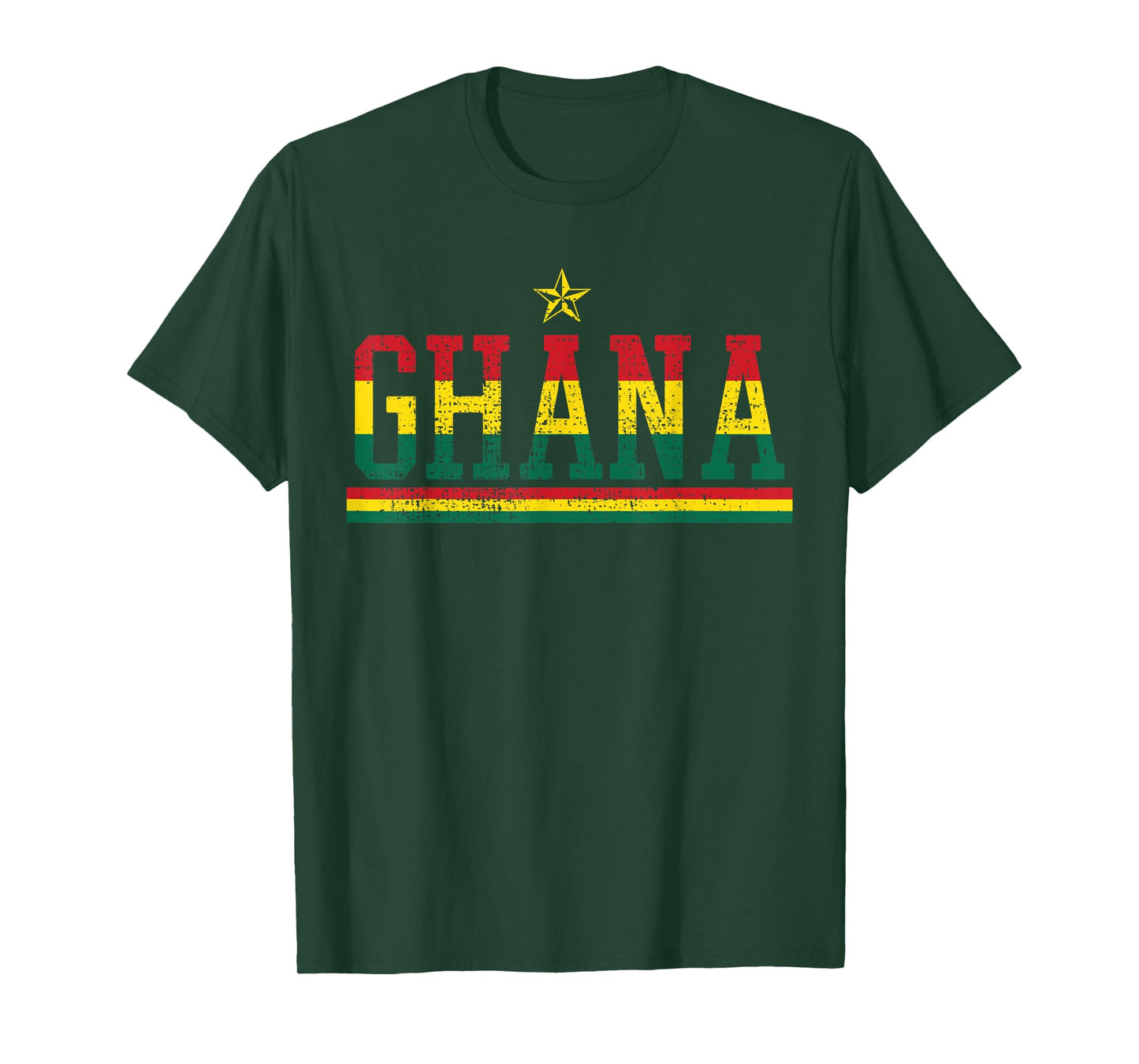 Ghana Country Flag Ghanaian Pride T-Shirt