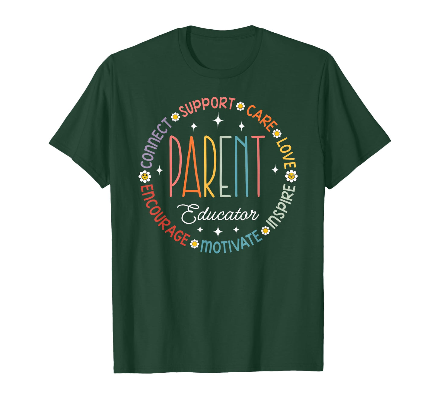 Dad Mom Educator Appreciation Parents Back to School T-Shirt