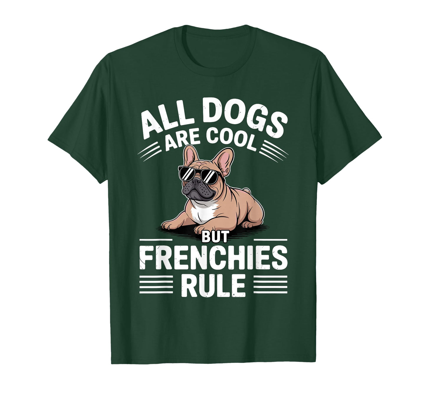 Cool French Bulldog Art for Men Women Kids Frenchie Lover T-Shirt